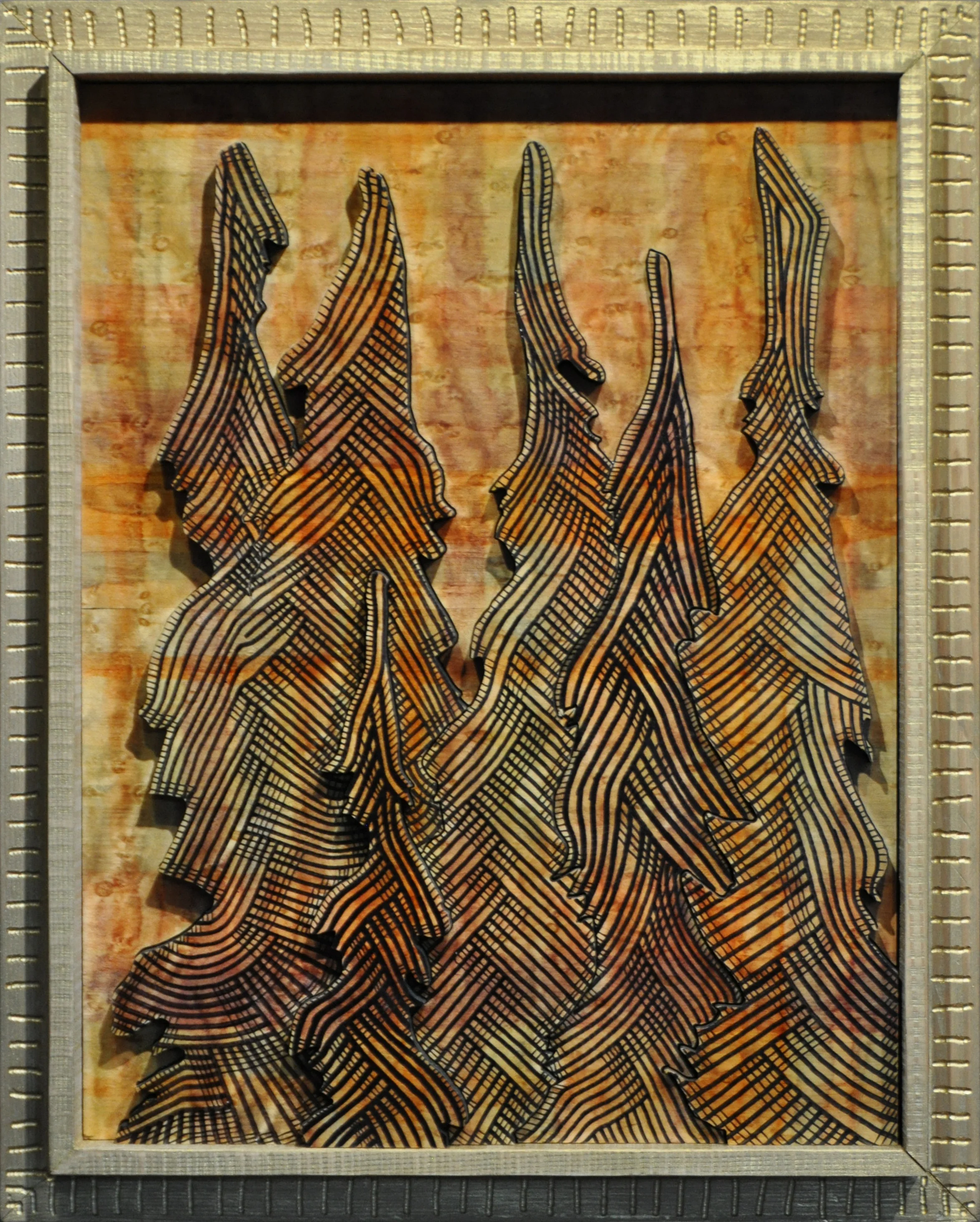 TREE RELIEF #2 - 16X12.375 - $675 - AVAILABLE