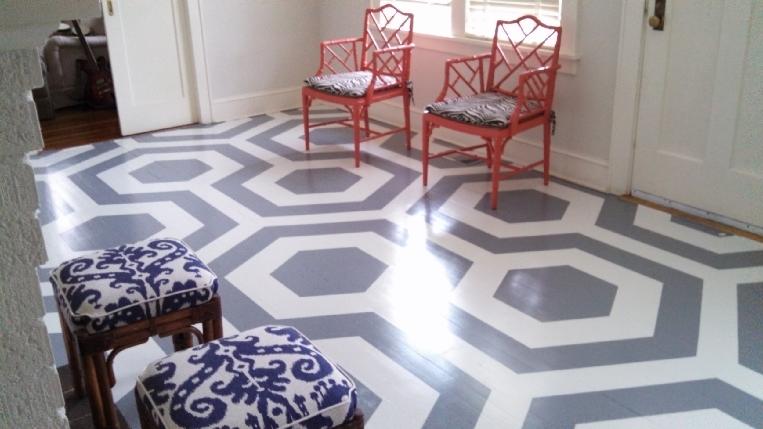 Decorative Floor Painting