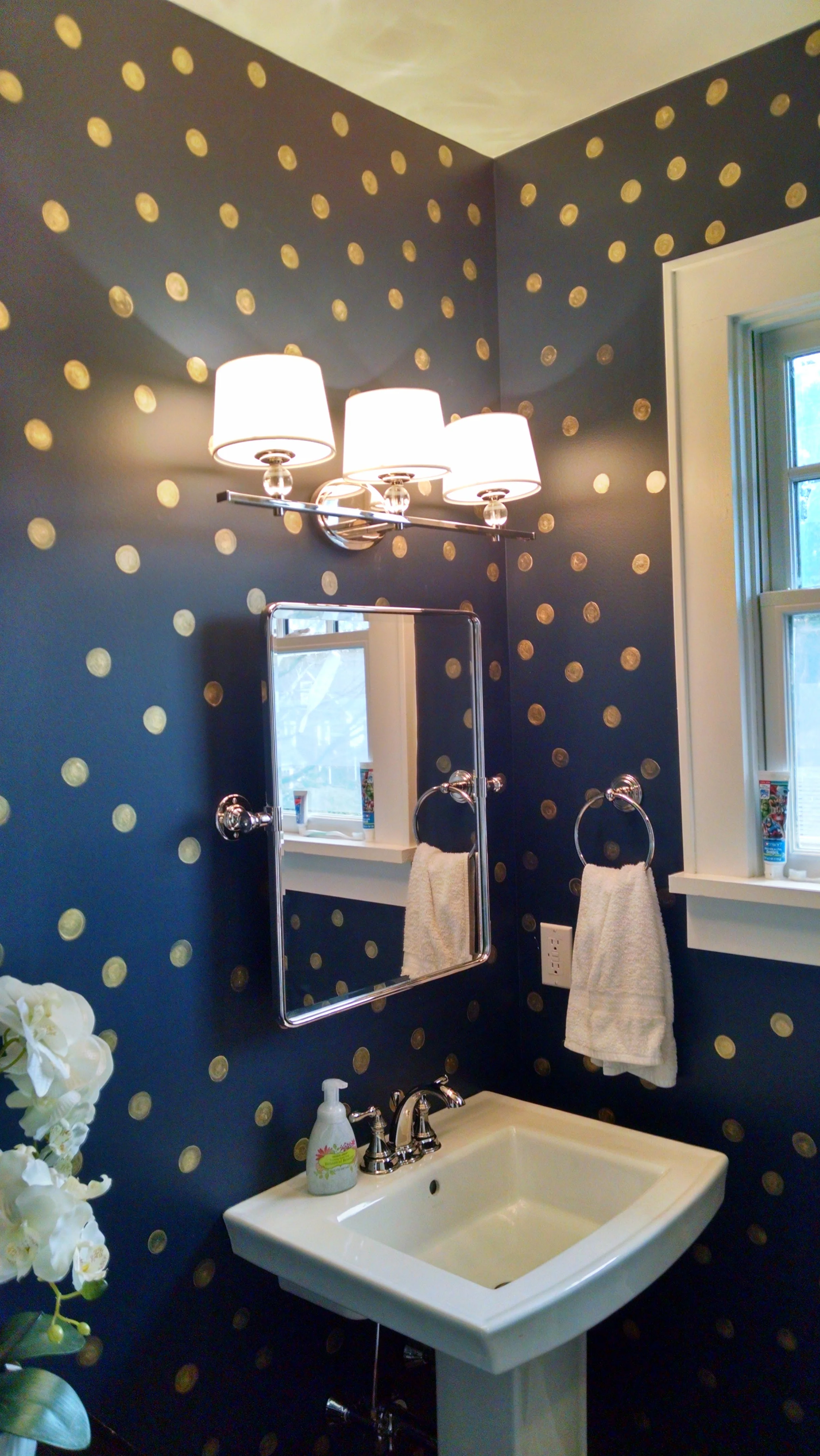 Hand Painted Polka Dots