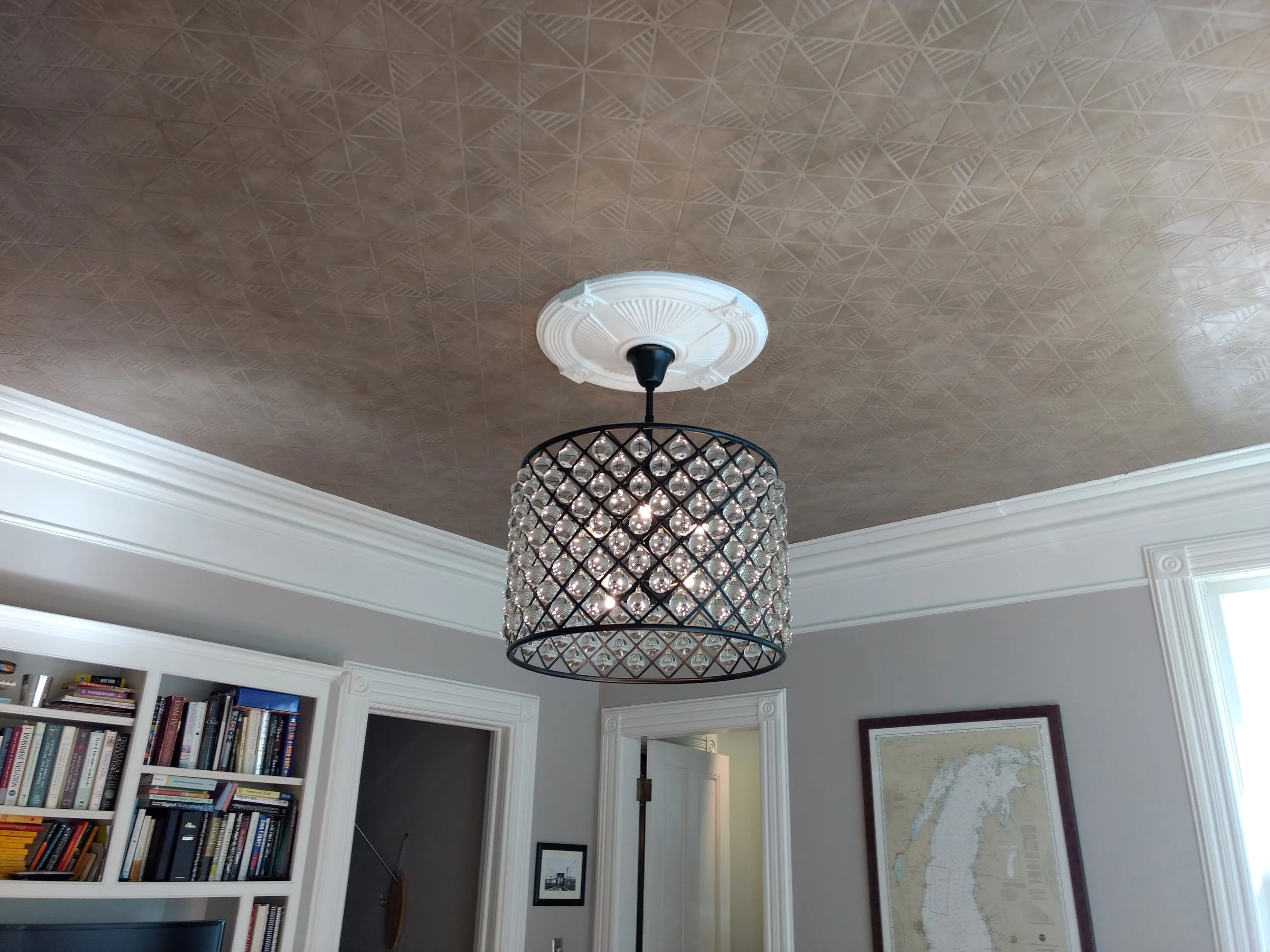 Embossed Waxed Plaster