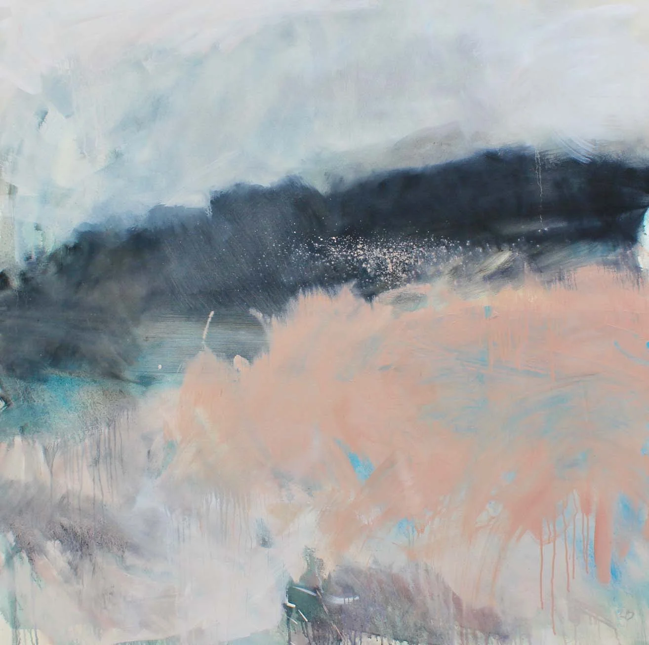 DREAMS OF LANDSCAPES LOST - oil on canvas - 120 x 120cm