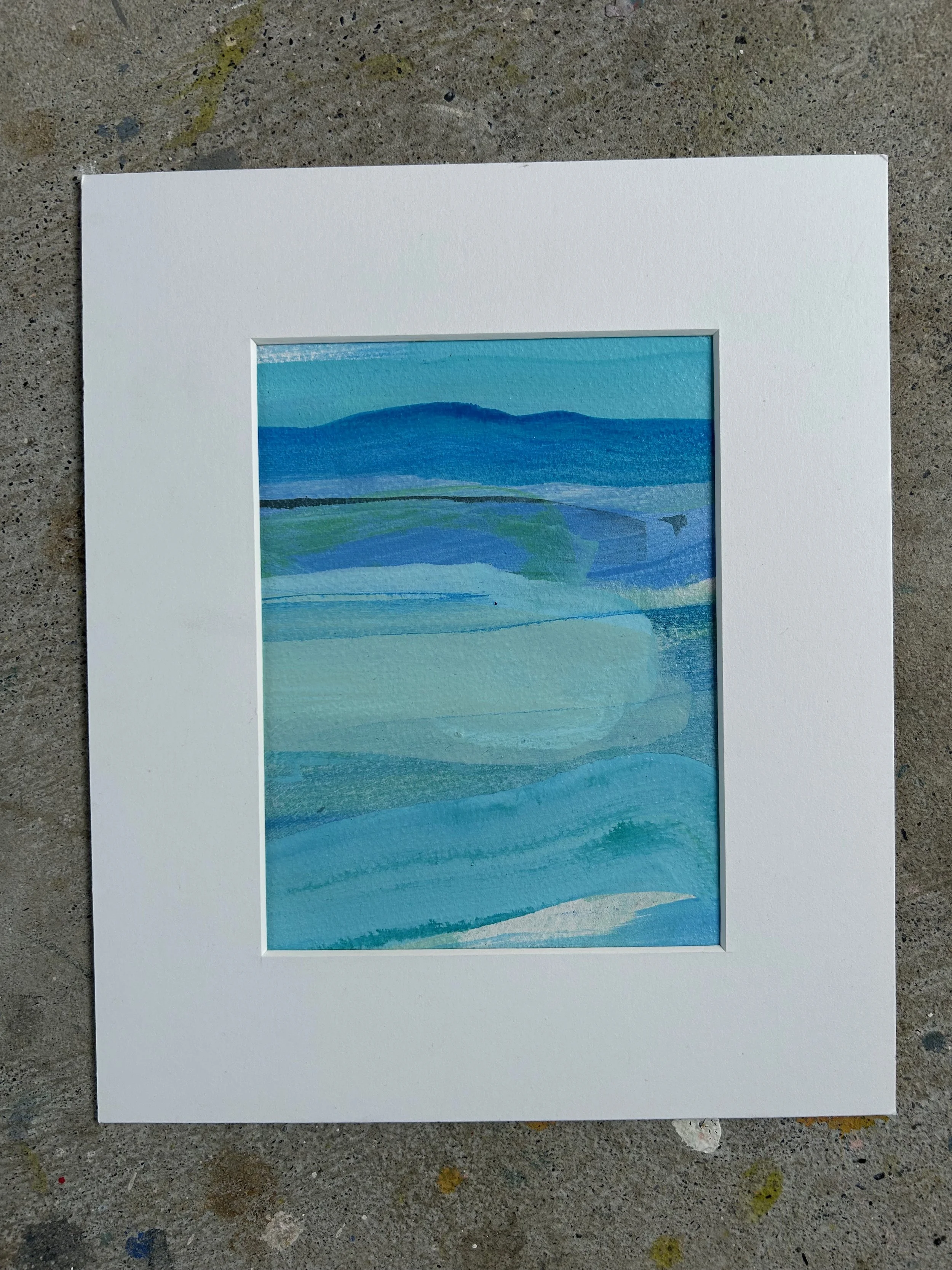 Leah Beggs 2024 - Acrylic on Paper 13 x 18cm  - CONNEMARA SEA  15.jpeg