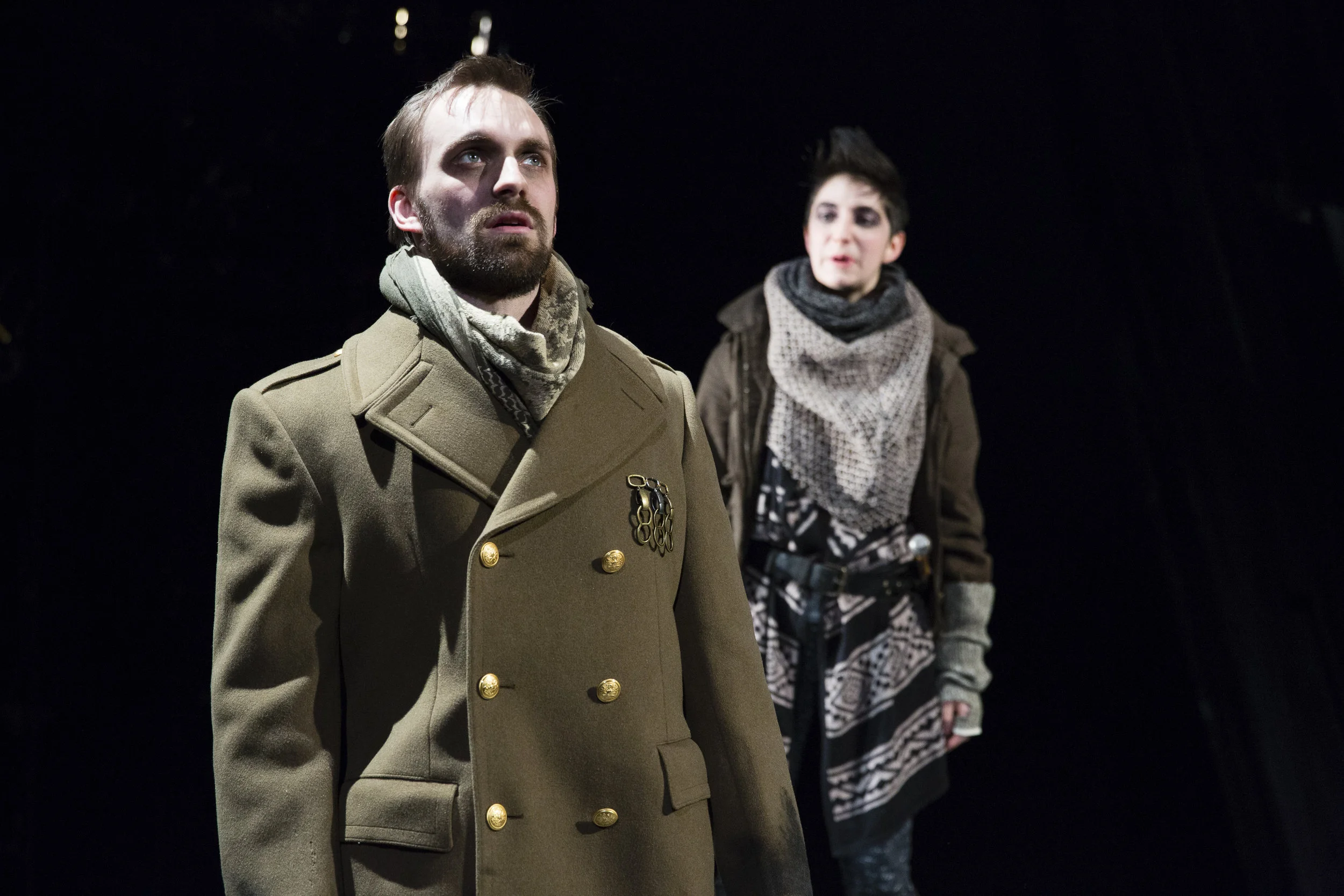Photograph by Scott Wynn Director: Casey Biggs Scenic Designer: Brittany Vasta Costume Designer: Grier Coleman Lighting Designer: Carolyn Wong Sound Designer: Emily Auciello