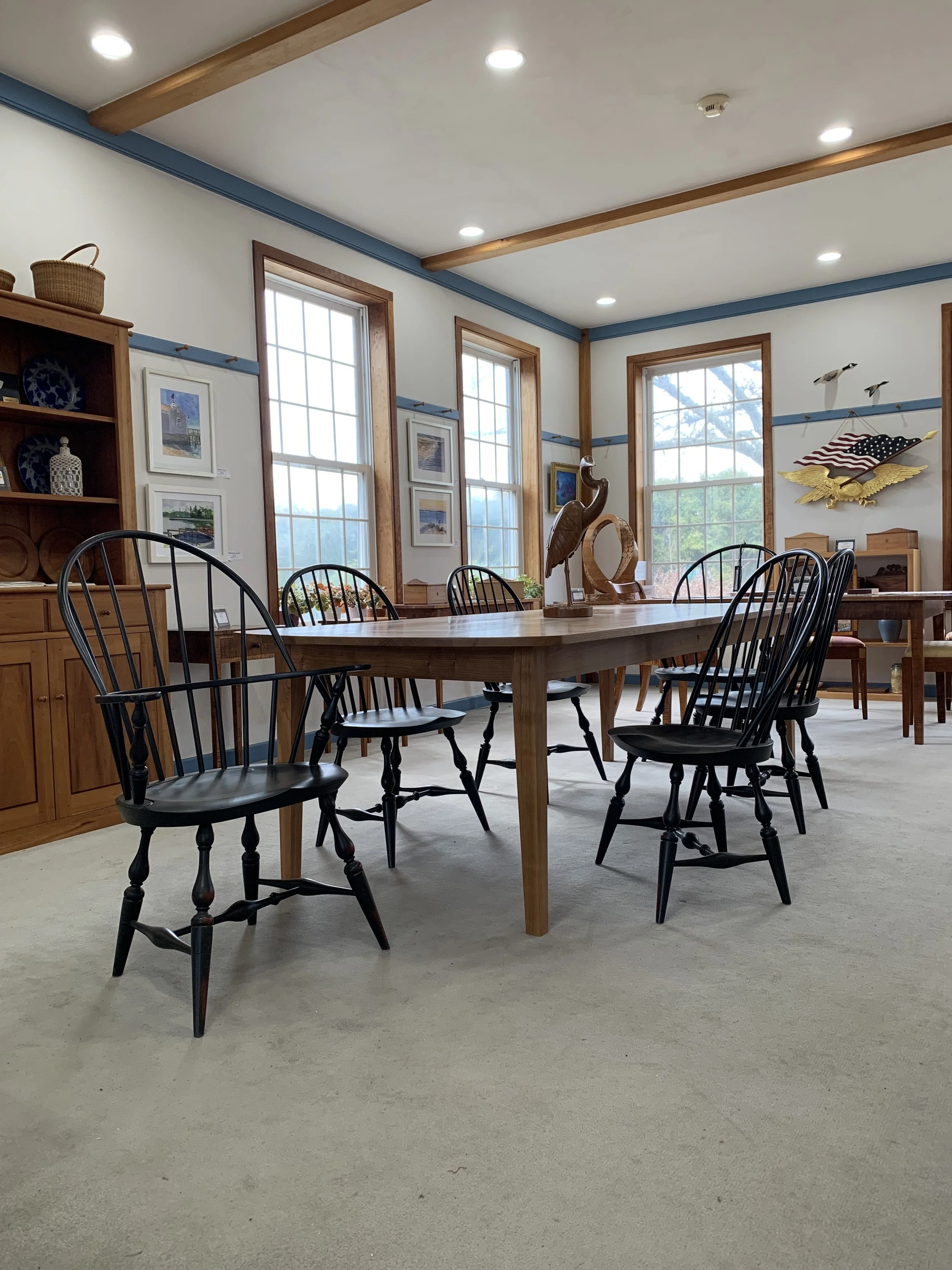 SAMPLE SALE!   Sack Back & Hoop Back Windsor Chairs - Set of Six