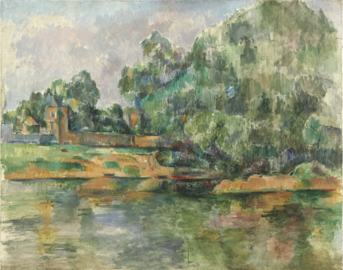 Riverbank, ca. 1895