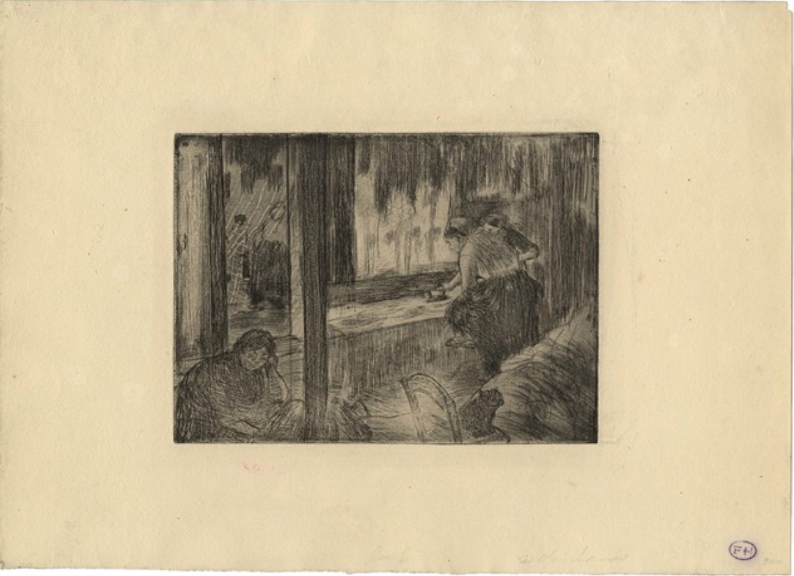 Les Blanchisseuses, 1879-1880