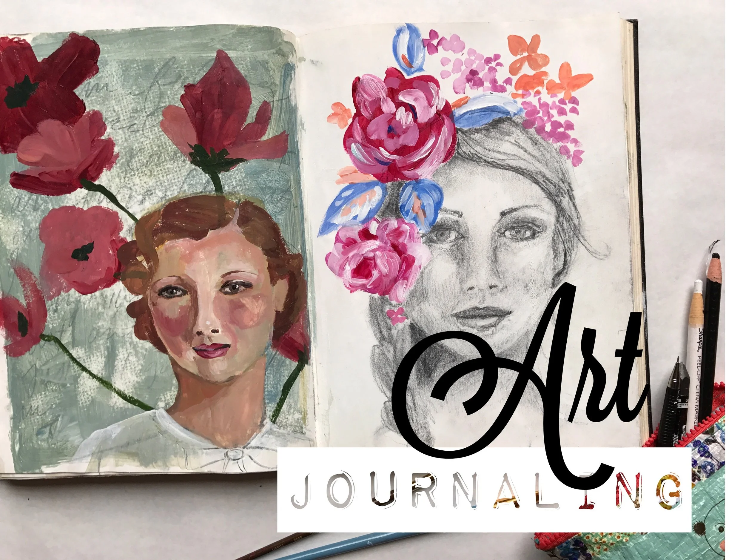 WORKSHOP: art journaling