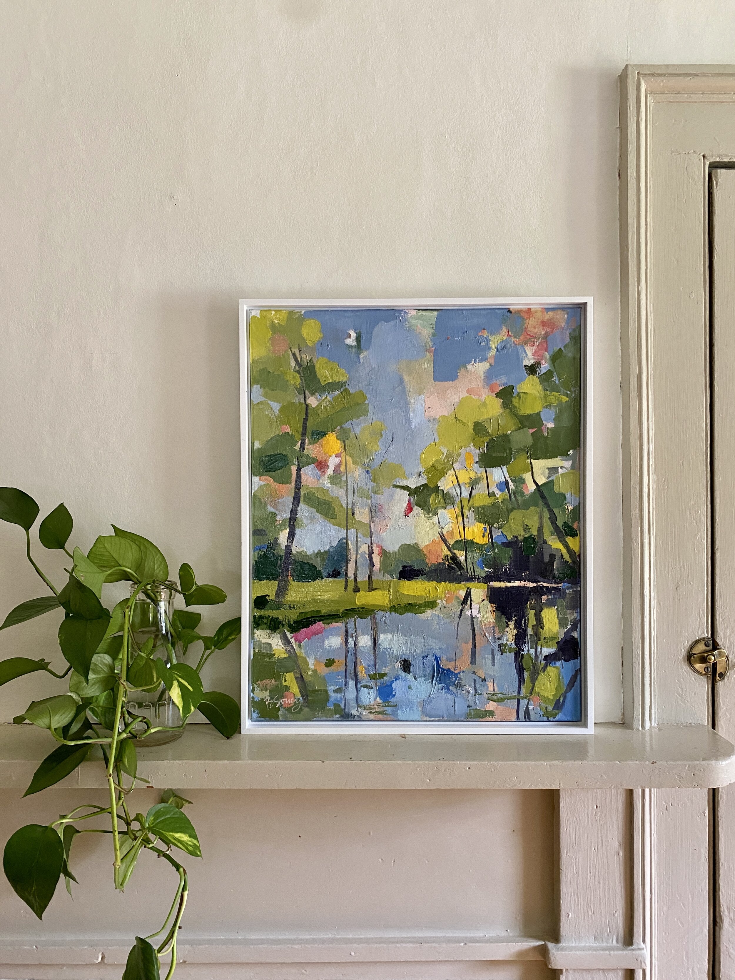 Stop and Feel // a 16x20 oil painting