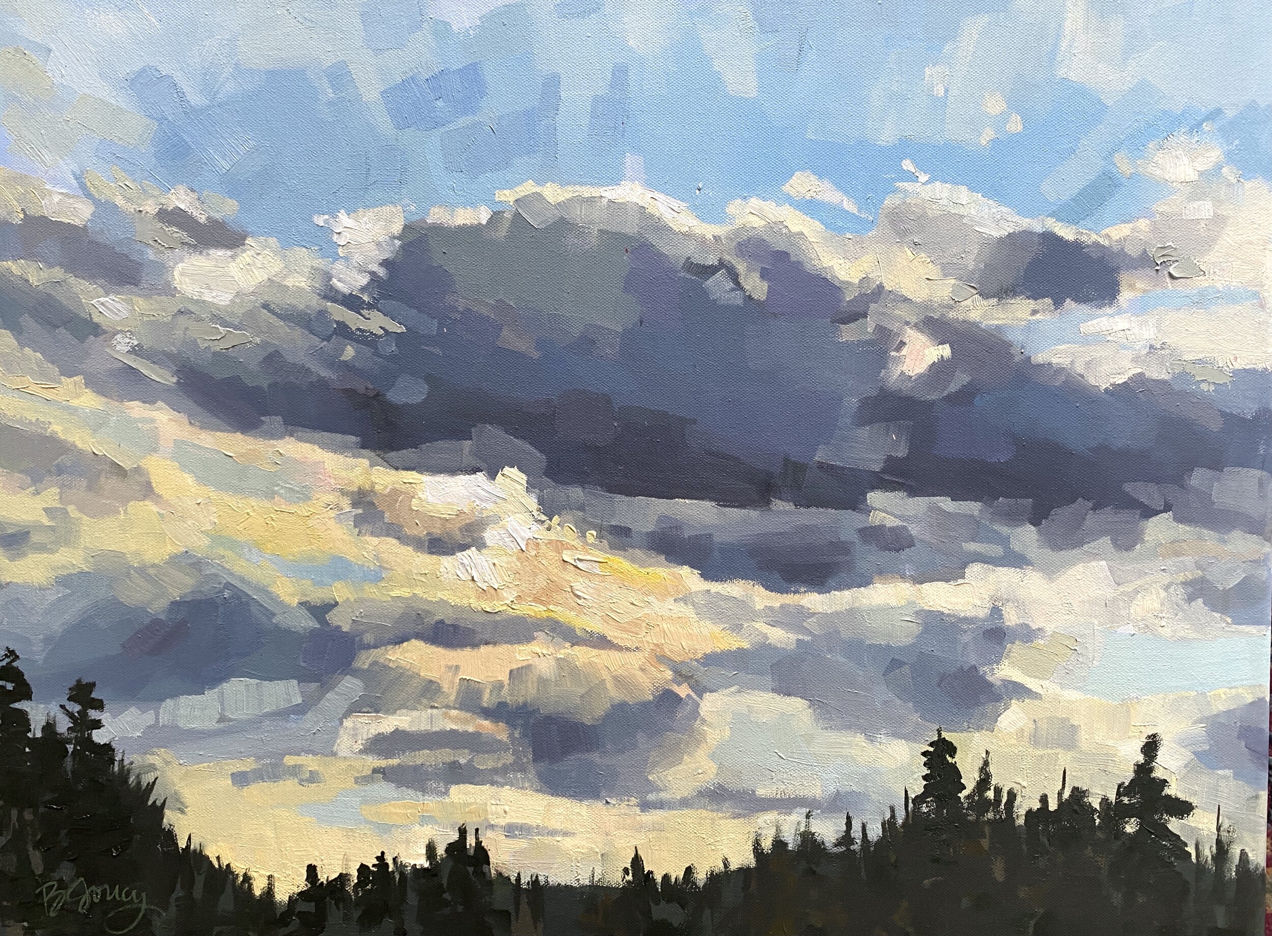  Coming Home // an 18x24 oil painting