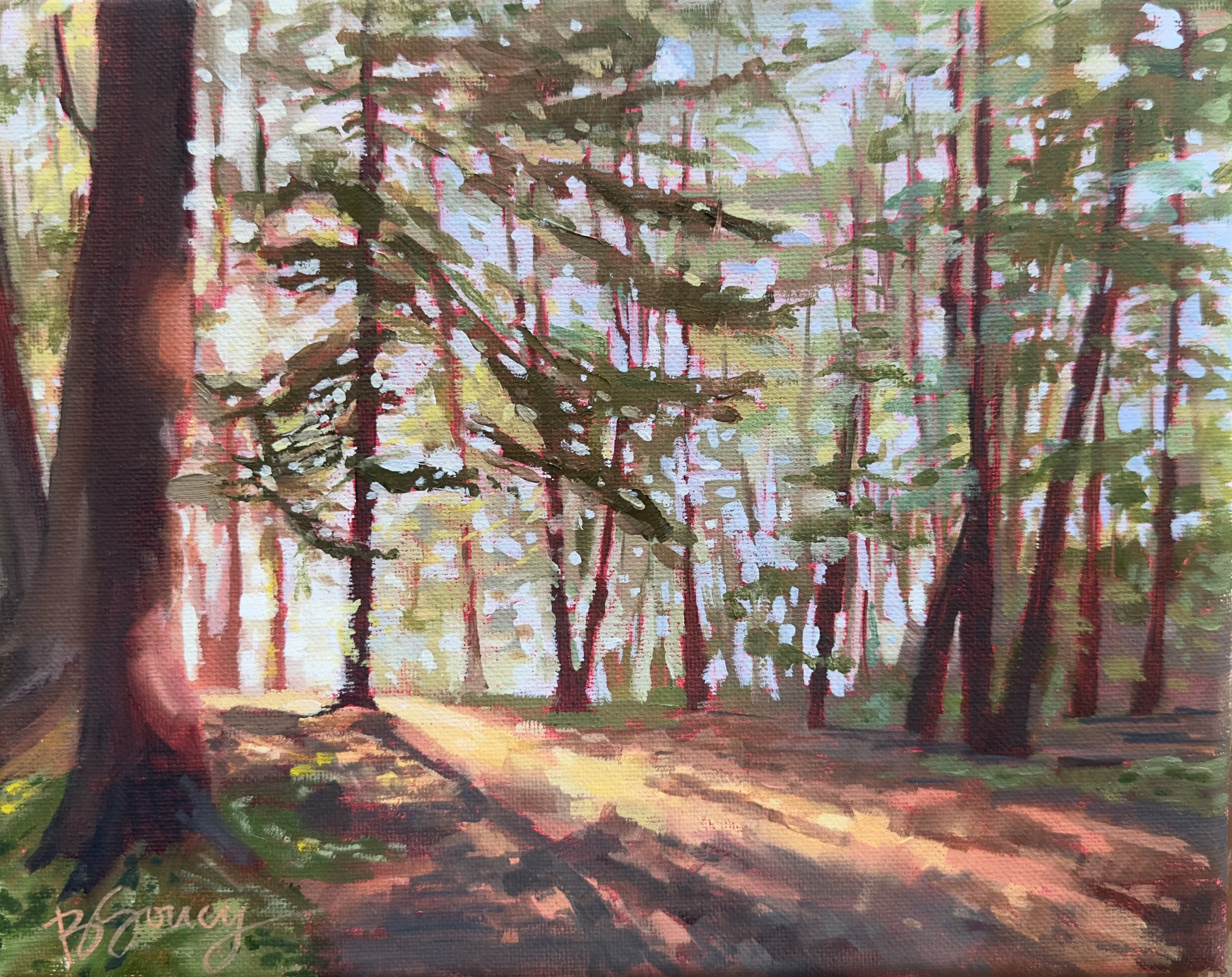 Promises of Beauty// an 8x10 oil painting