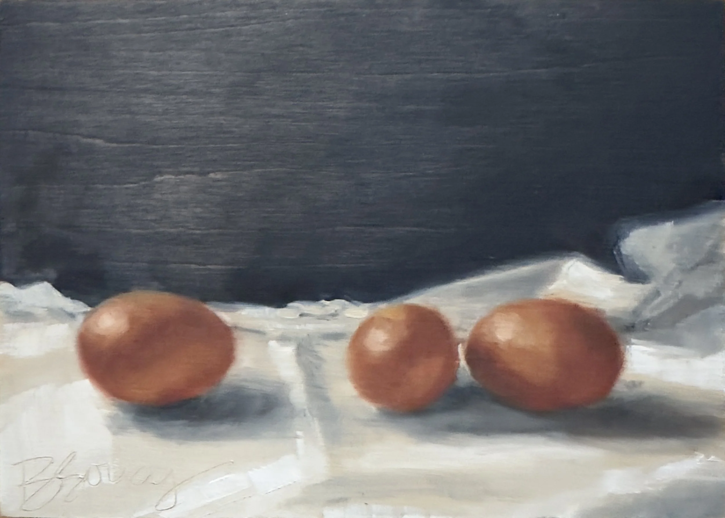 Collected Life // a 5x7 oil painting