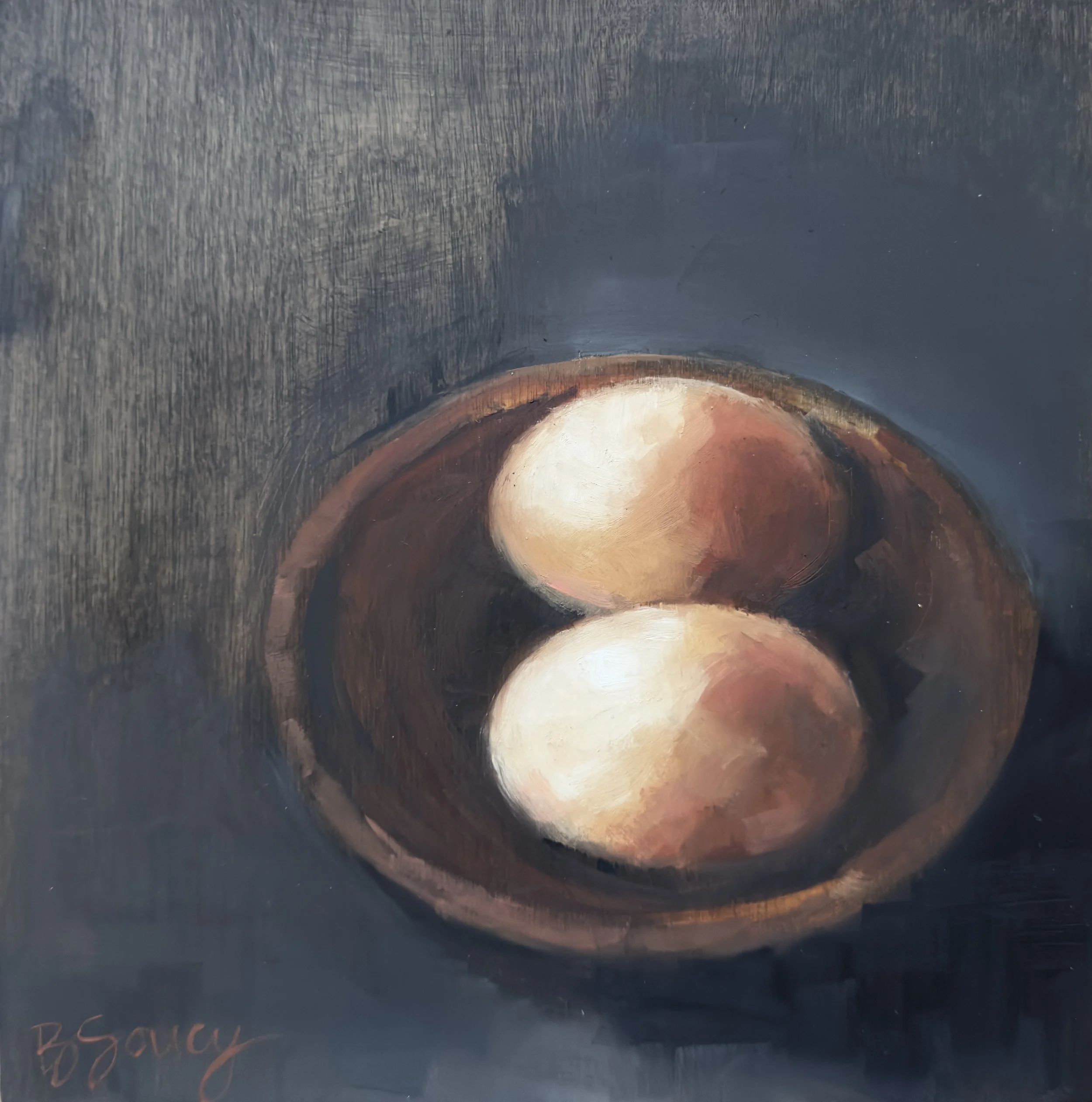 Unbroken Promises // an 8x8 oil painting