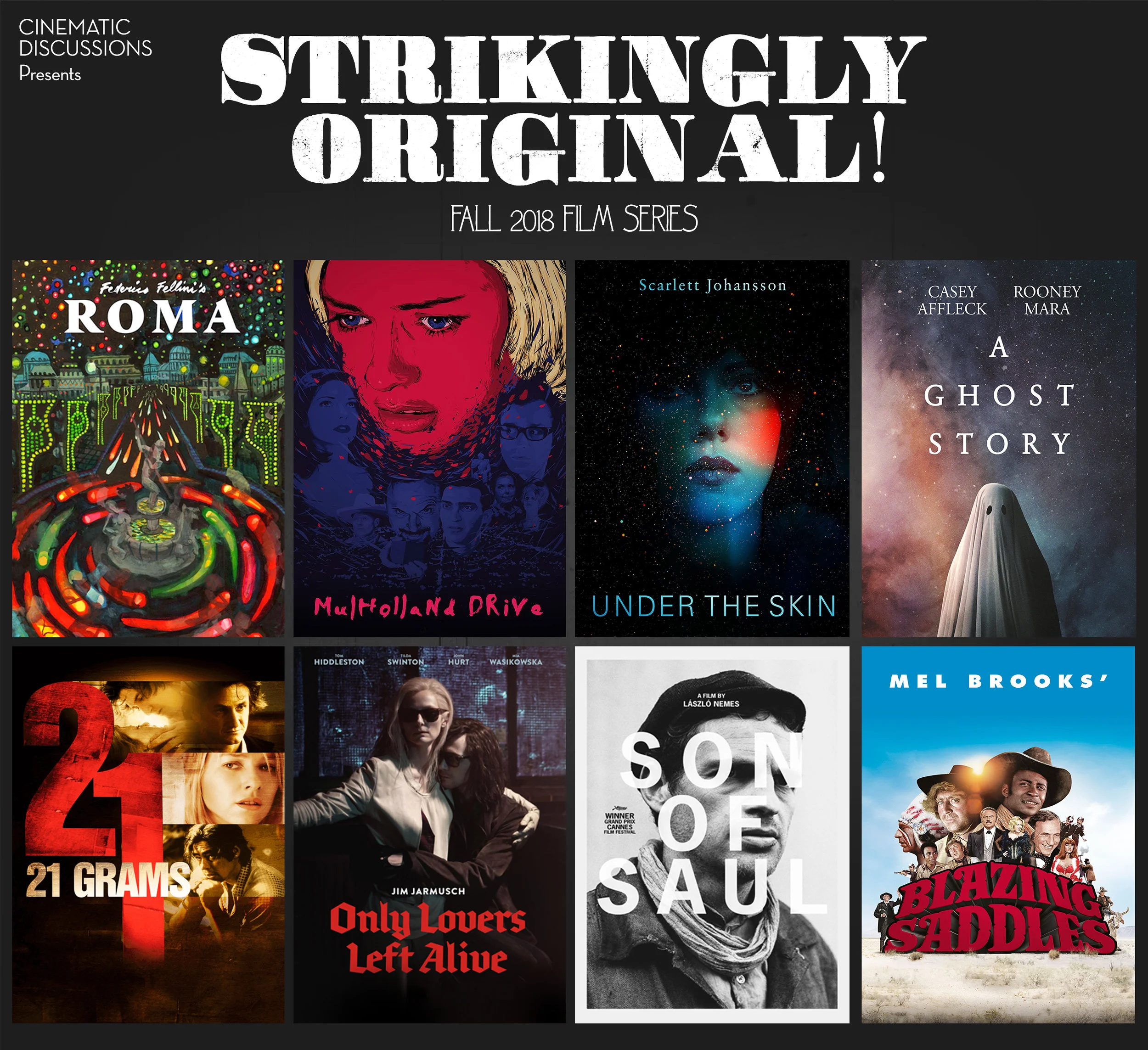 Fall 2018 Film Series Announced!