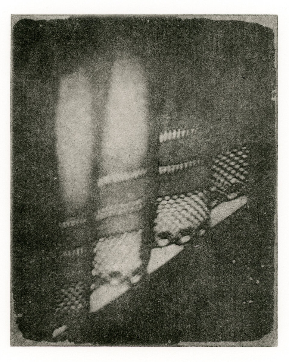  Mary MacLane   December 31st, 2016 (2:34 P.M.) , 2020  From the series: Light Study  Solarplate Photoetching  