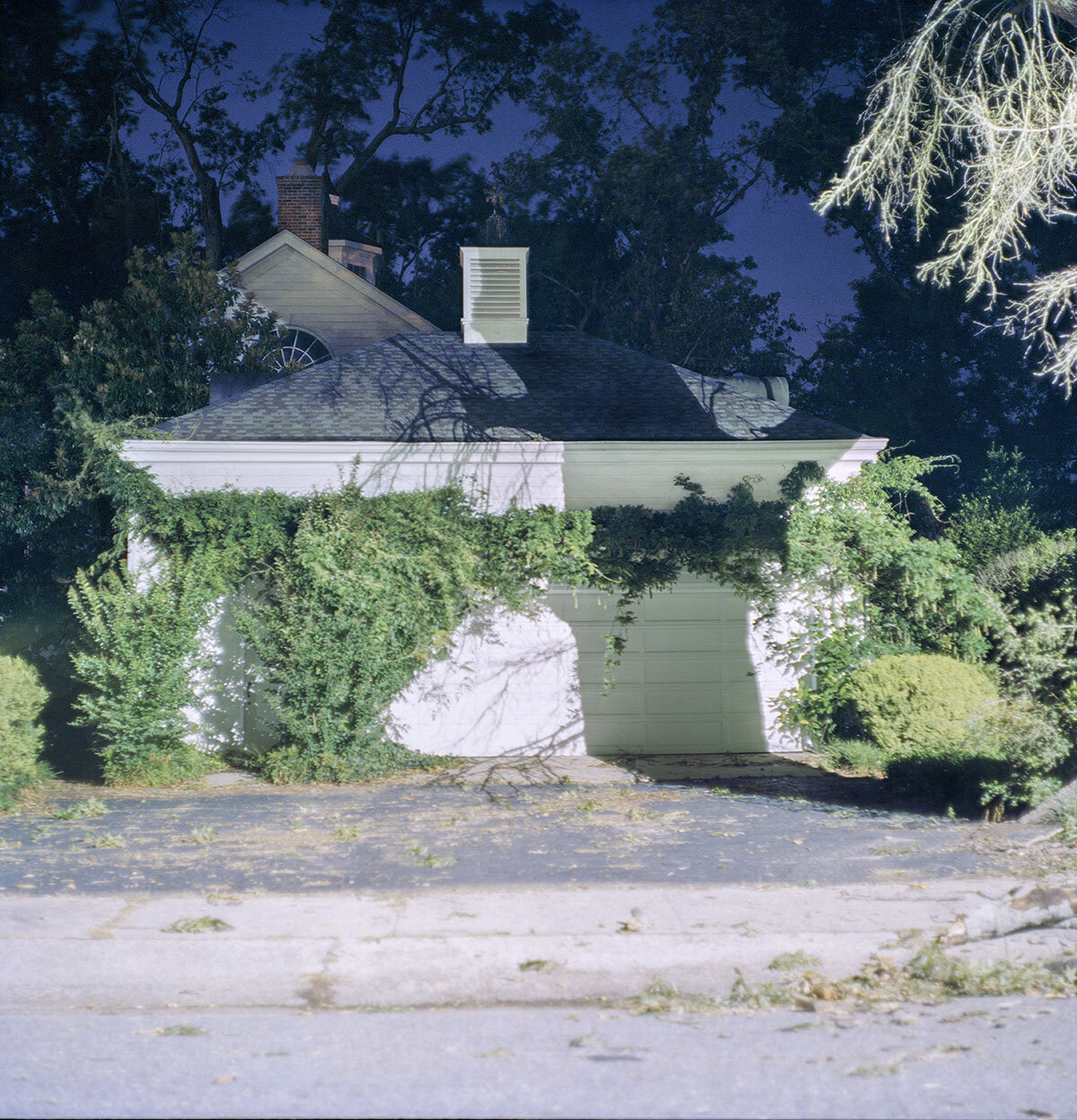  Dana Smessaert   The Lang House , 2020  From the series: An Obligation to do One’s Best  Color Negative Print  