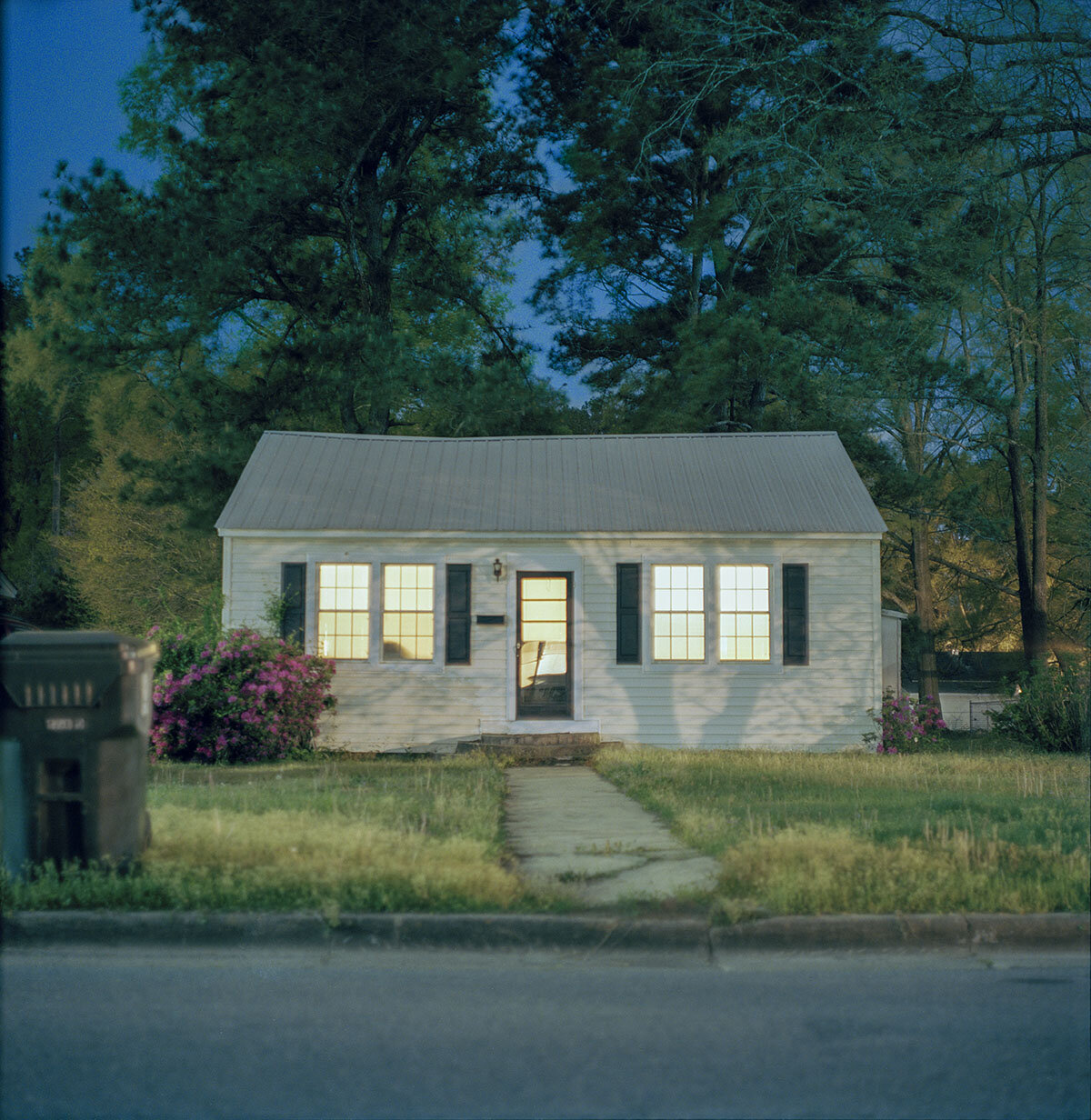  Dana Smessaert   Leave a Lantern On , 2020  From the series: An Obligation to do One’s Best  Color Negative Print  