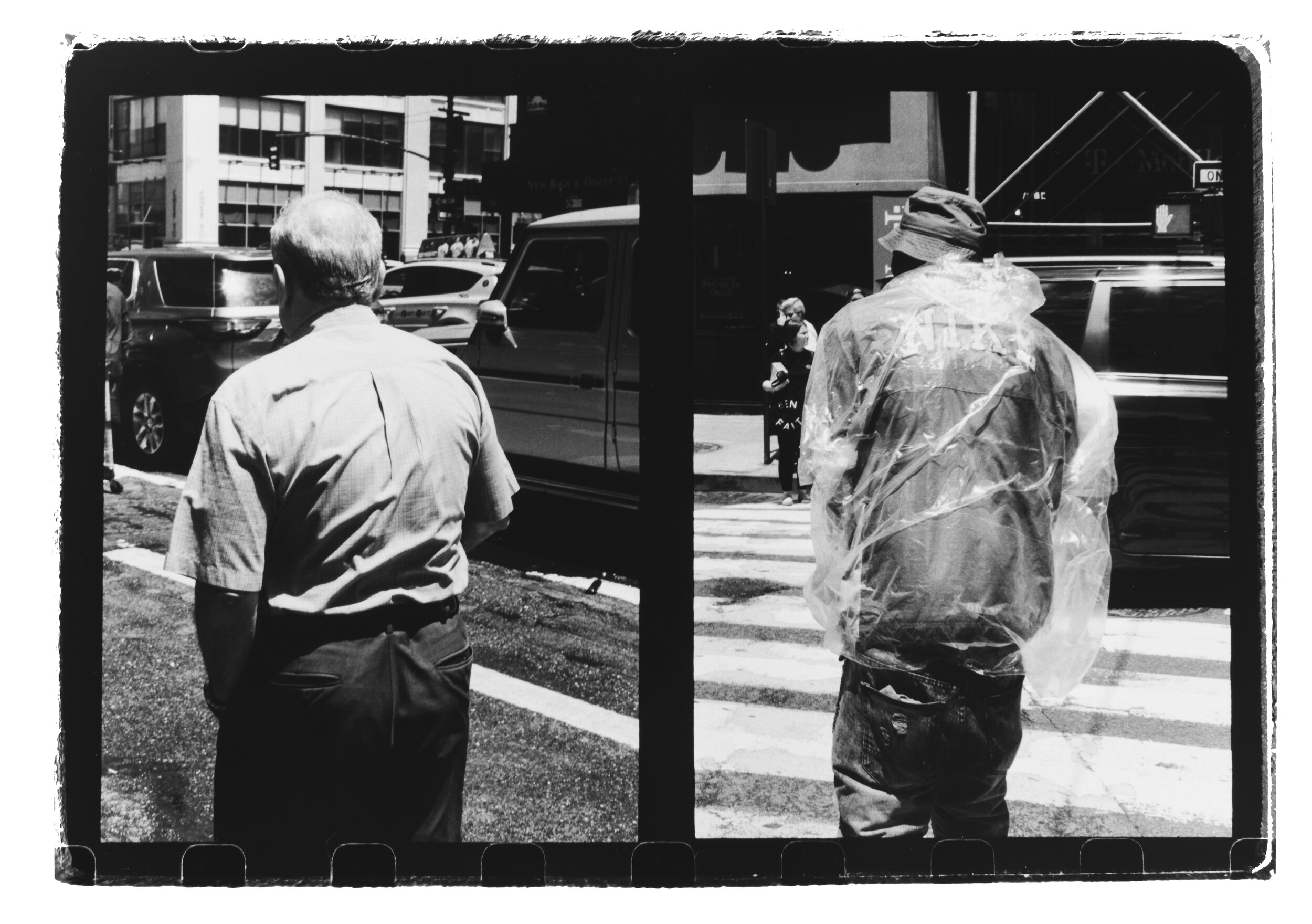 Nolan Warner - Sullivan   Untitled (Diptych #73) , 2020  From the series: … And Now We Are Walking Down The Street  Silver Gelatin Print    