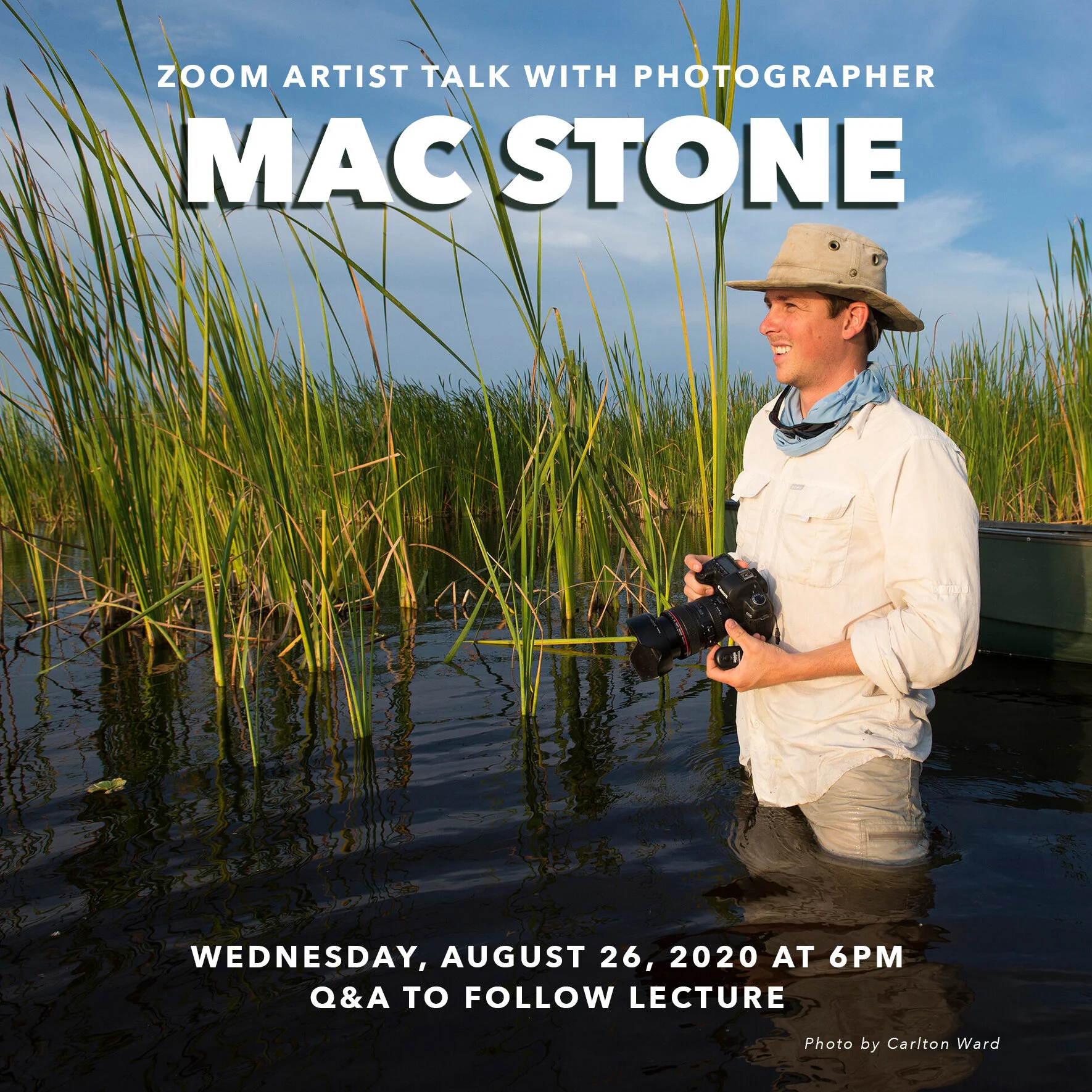 Zoom Artist Talk with Mac Stone