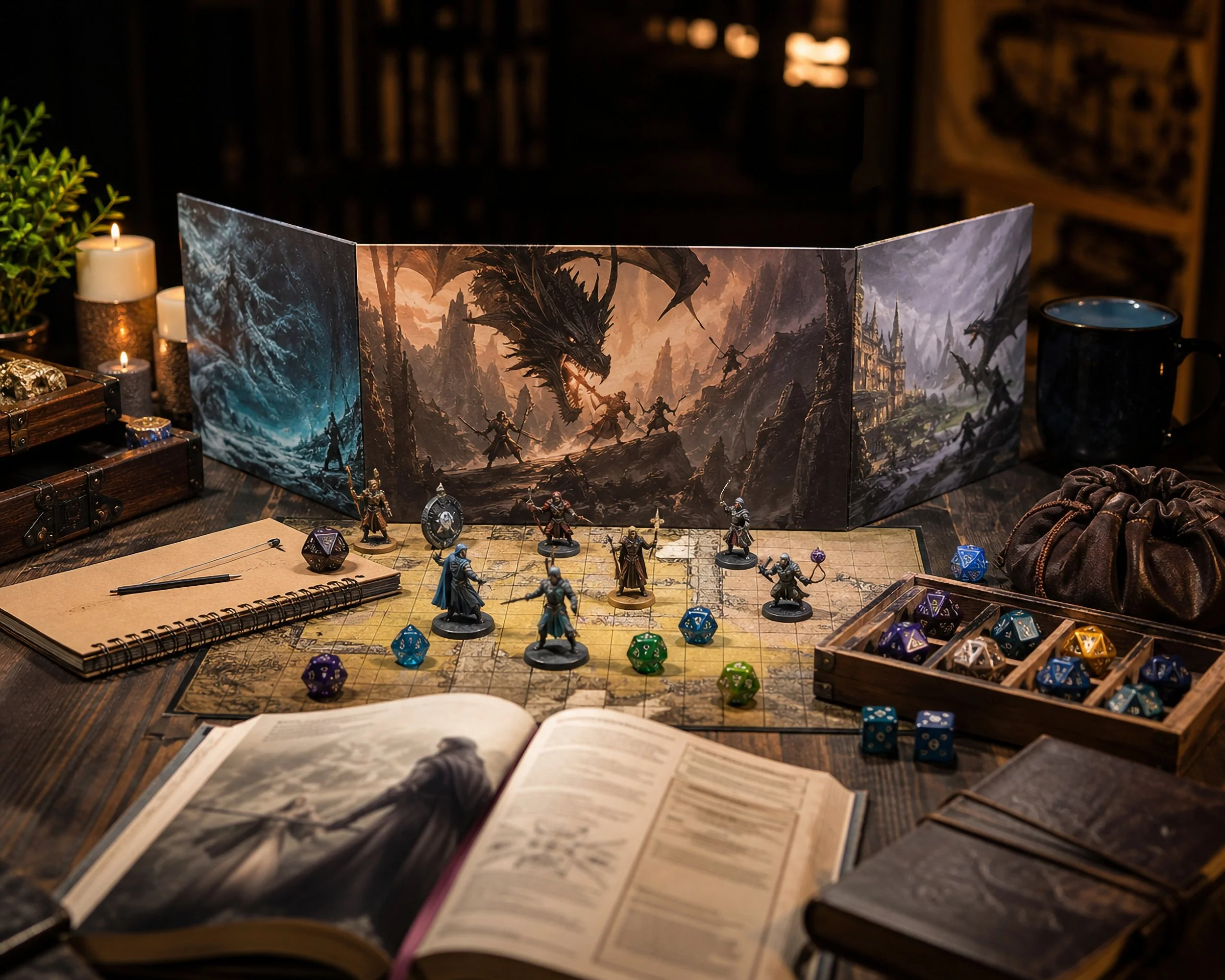 DSC Tabletop Gaming + Video Game Club Demonstration