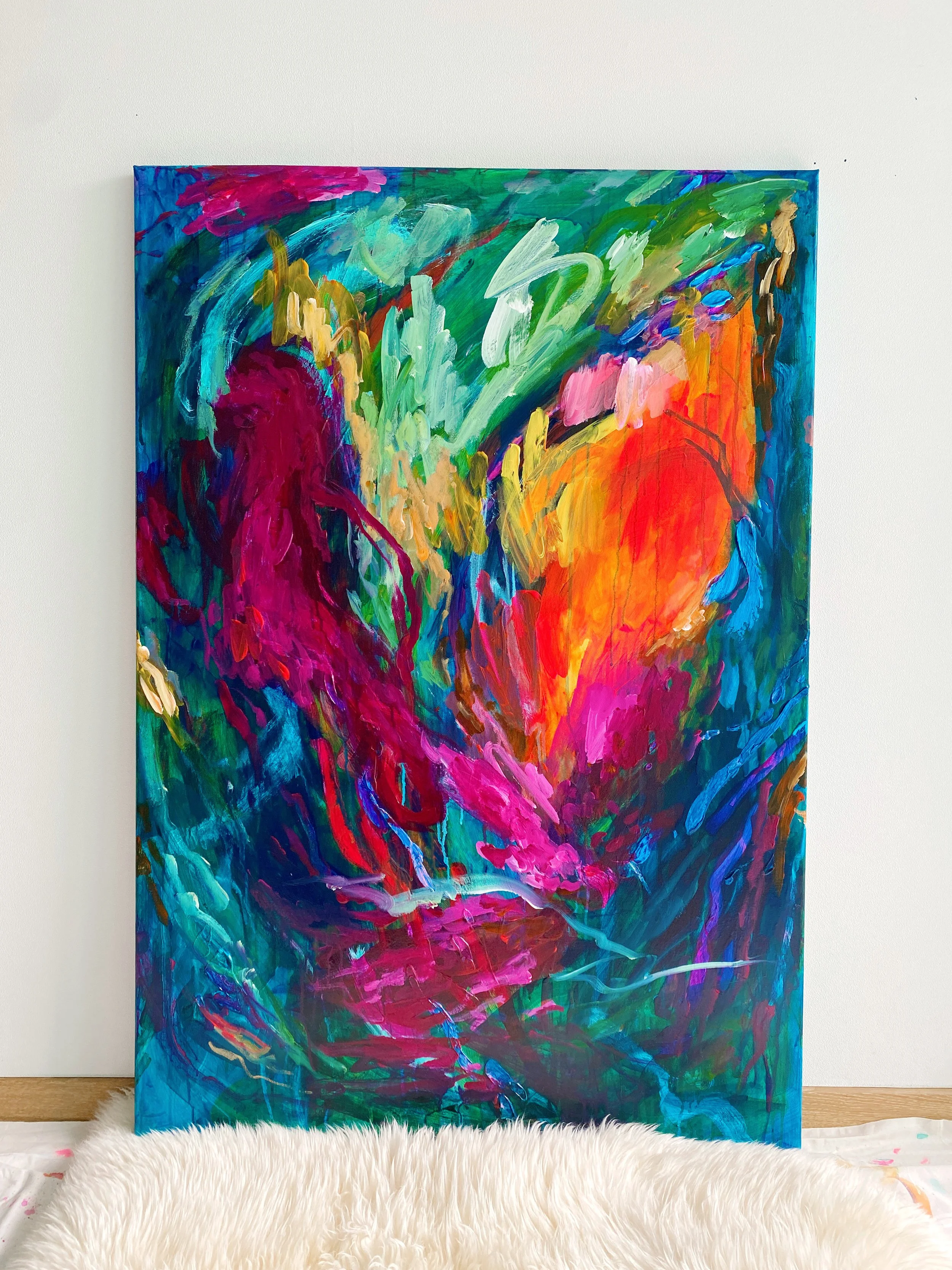 Beauty can reach you even in darkness