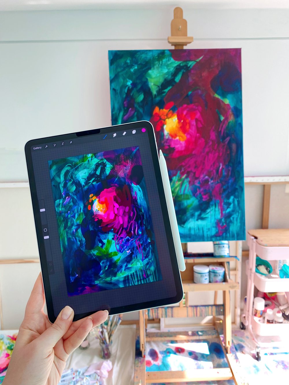 Master Your iPad Skills and Elevate Your Canvas Paintings — Julia