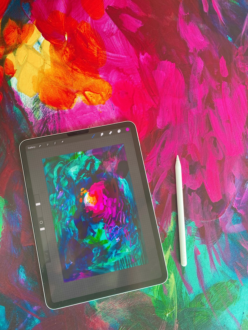 Master Your iPad Skills and Elevate Your Canvas Paintings — Julia Badow