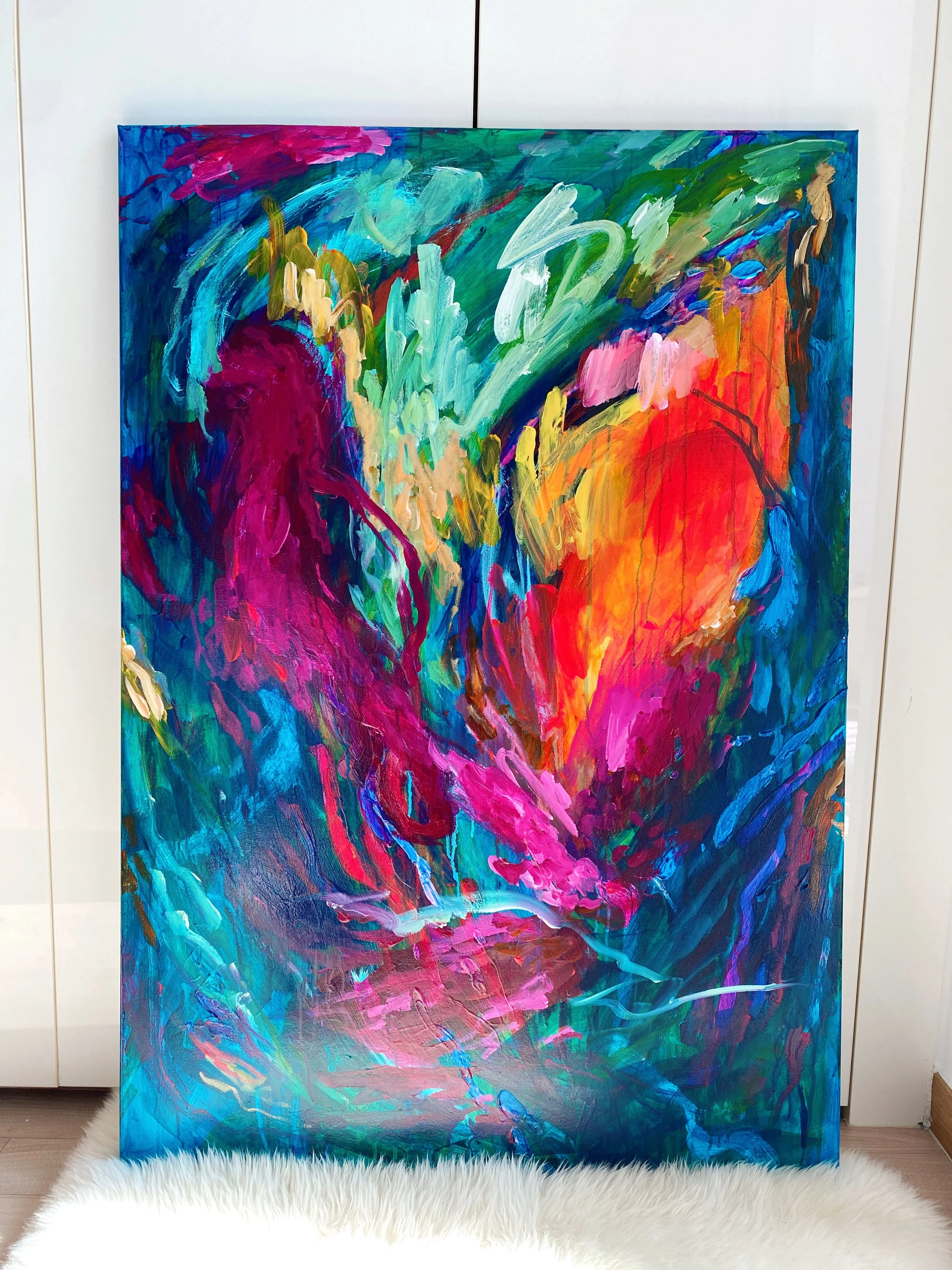 Beauty can reach you even in darkness