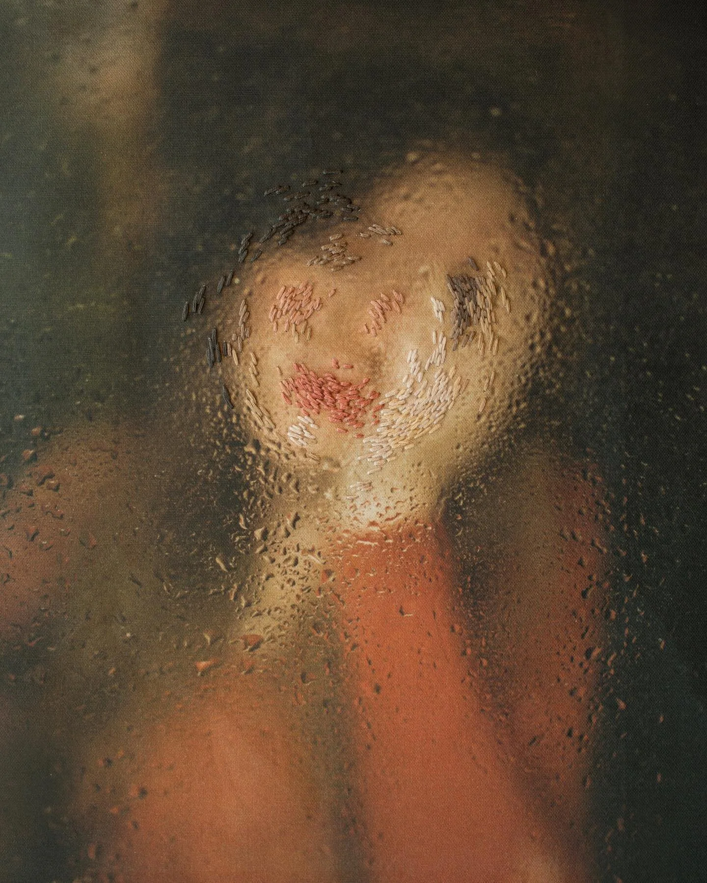 So much has happened this year, and there is still much to come. This piece, &quot;so she stayed inside,&quot; was made in April earlier this year. I was reminded of it this week, when we again sheltered inside to avoid the smoke, desperately hoping 