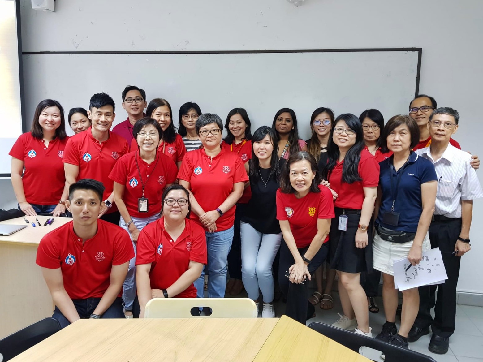 Team-building Calligraphy Workshop | Hwa Chong Institution 