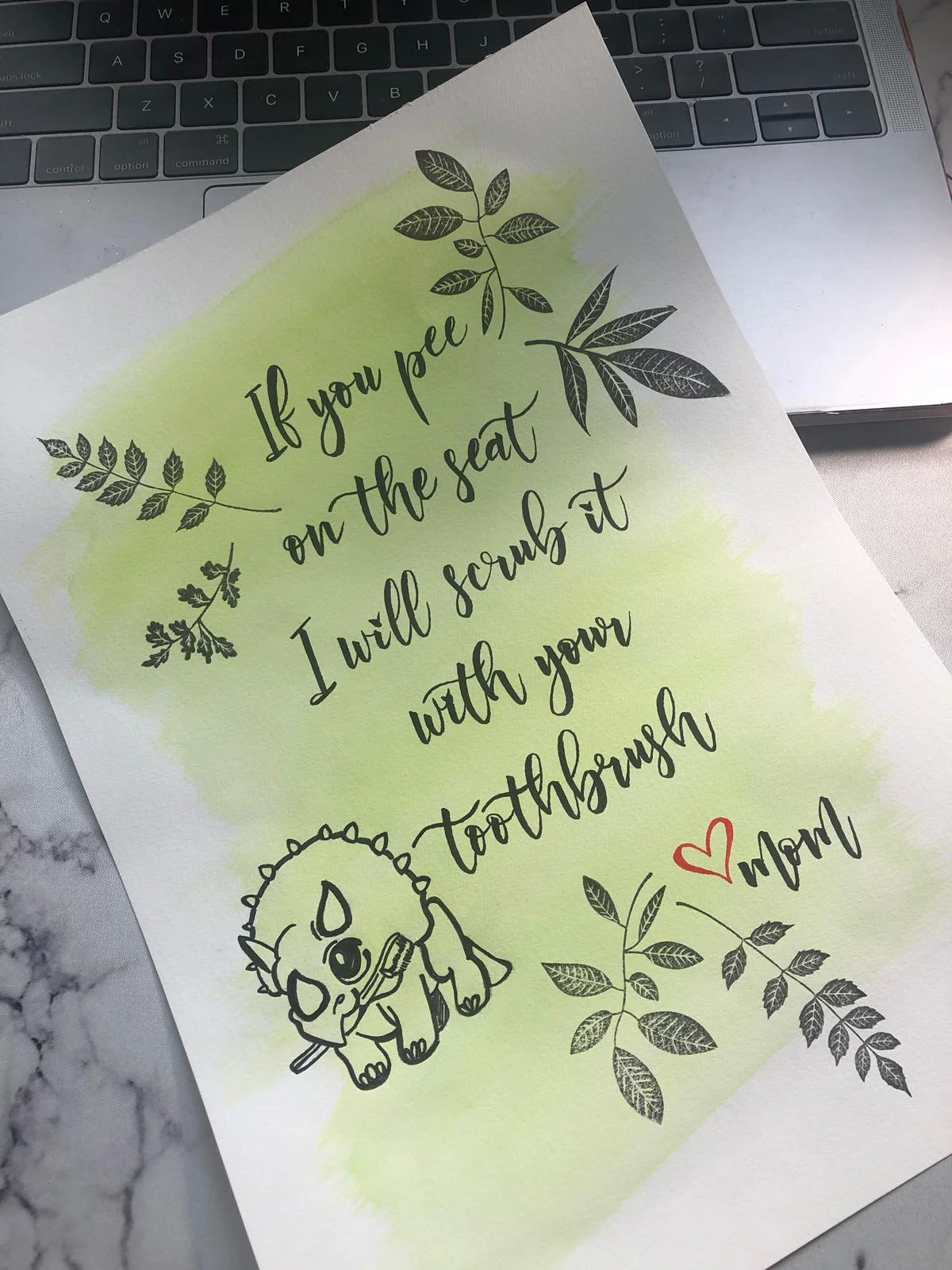 Yvonne's Calligraphy.JPG