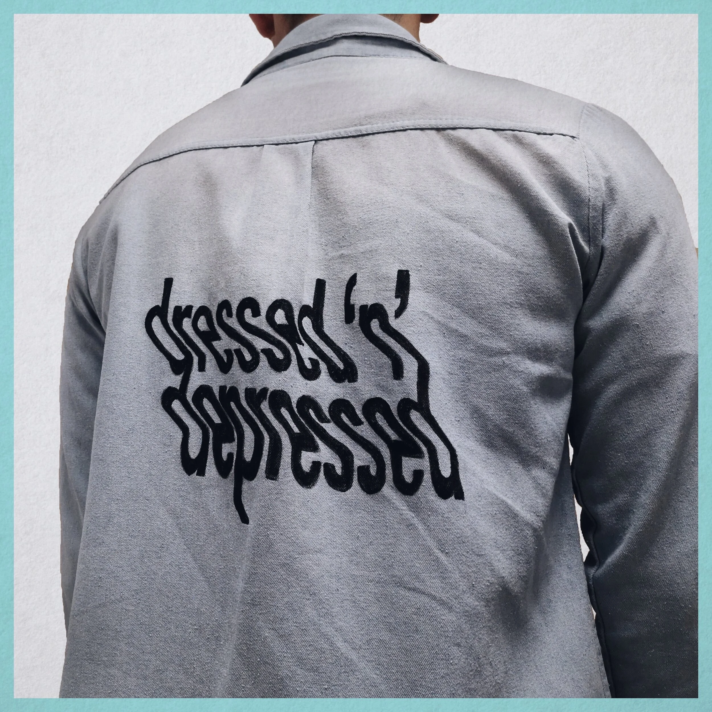 Lettering on Denim Jean Jackets