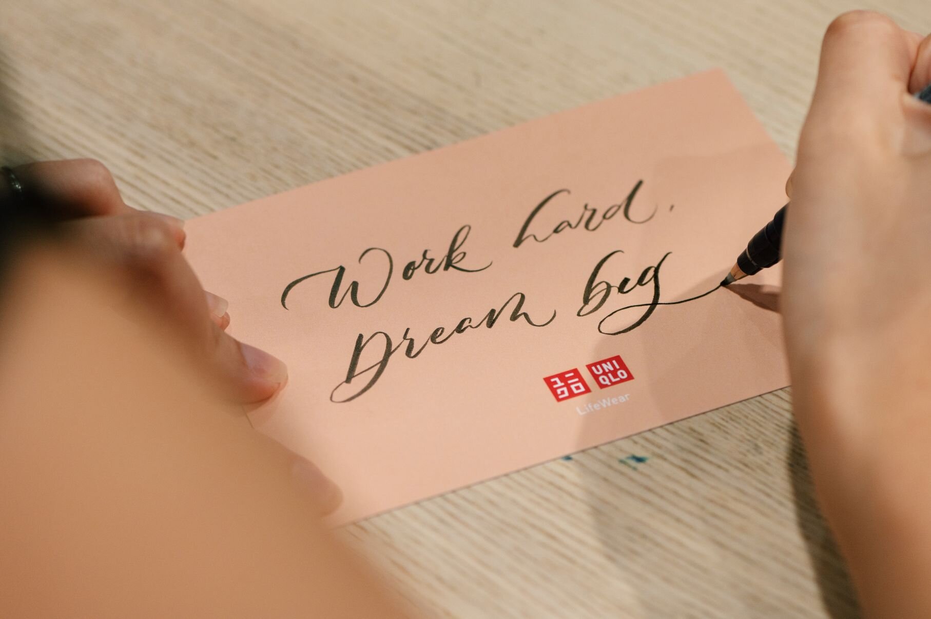 Live Calligraphy Event - Uniqlo - Custom Calligraphy Singapore 16.jpg