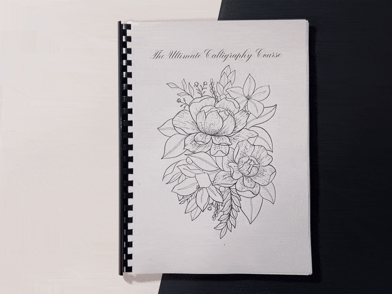 The Ultimate Calligraphy Course - Calligraphy Kit - Singapore - Flip-Through