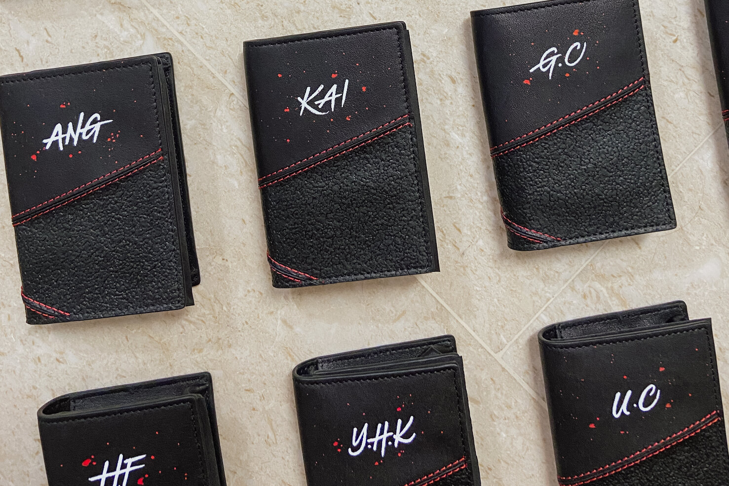 Roger Dubuis - Custom Lettering on Leather Card Holders- Leah Design - Singapore Calligrapher18.jpg