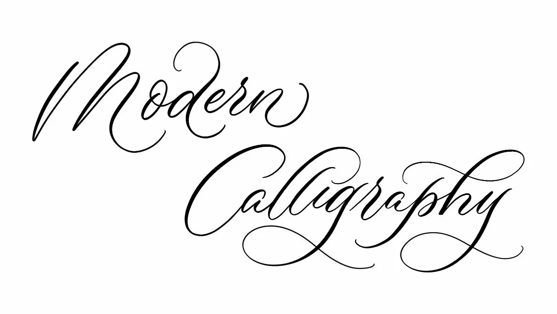 copperplate calligraphy examples