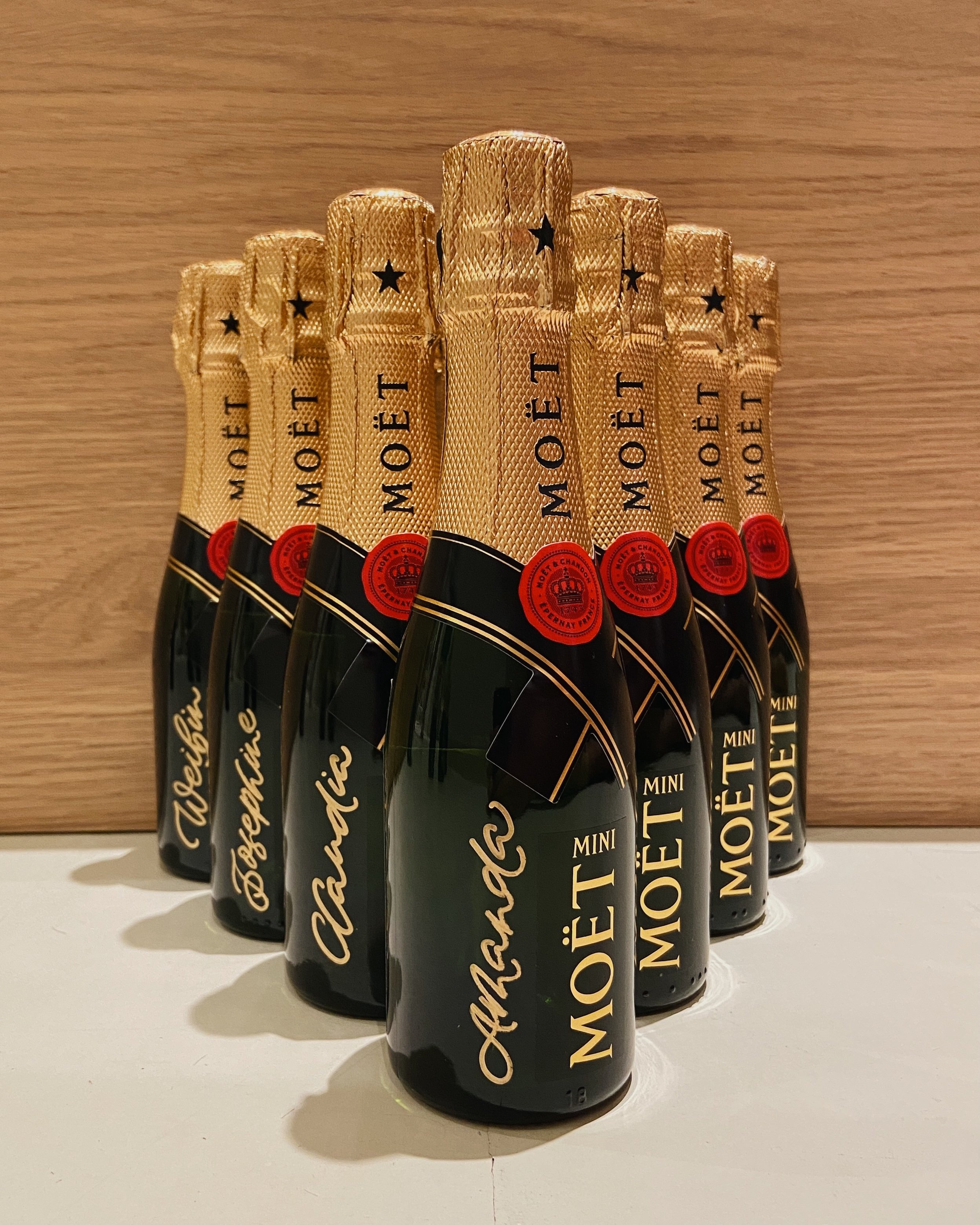 Personalised Mini Moët | Christmas Gifts