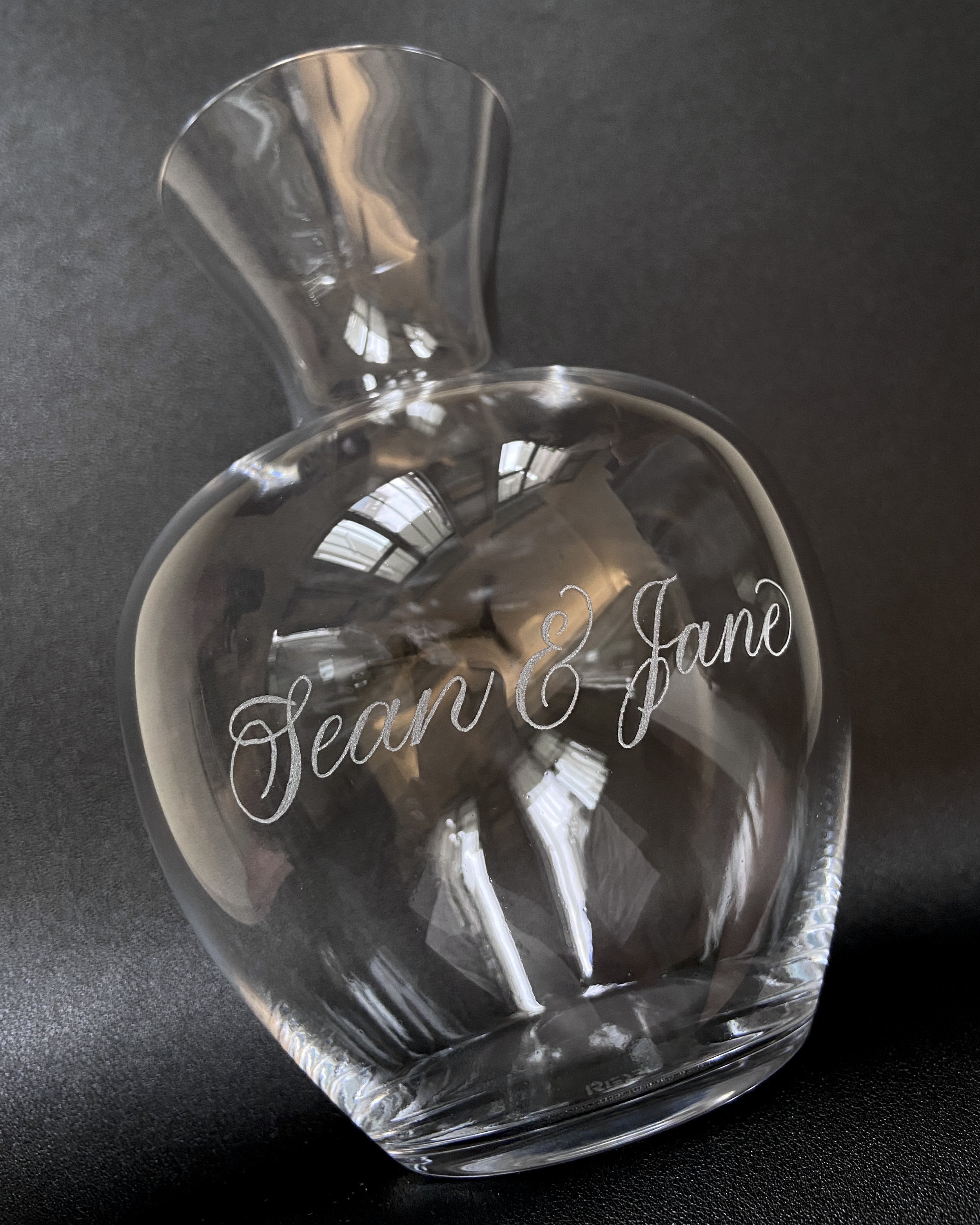 Personalised Riedel Decanter - Wedding Gift