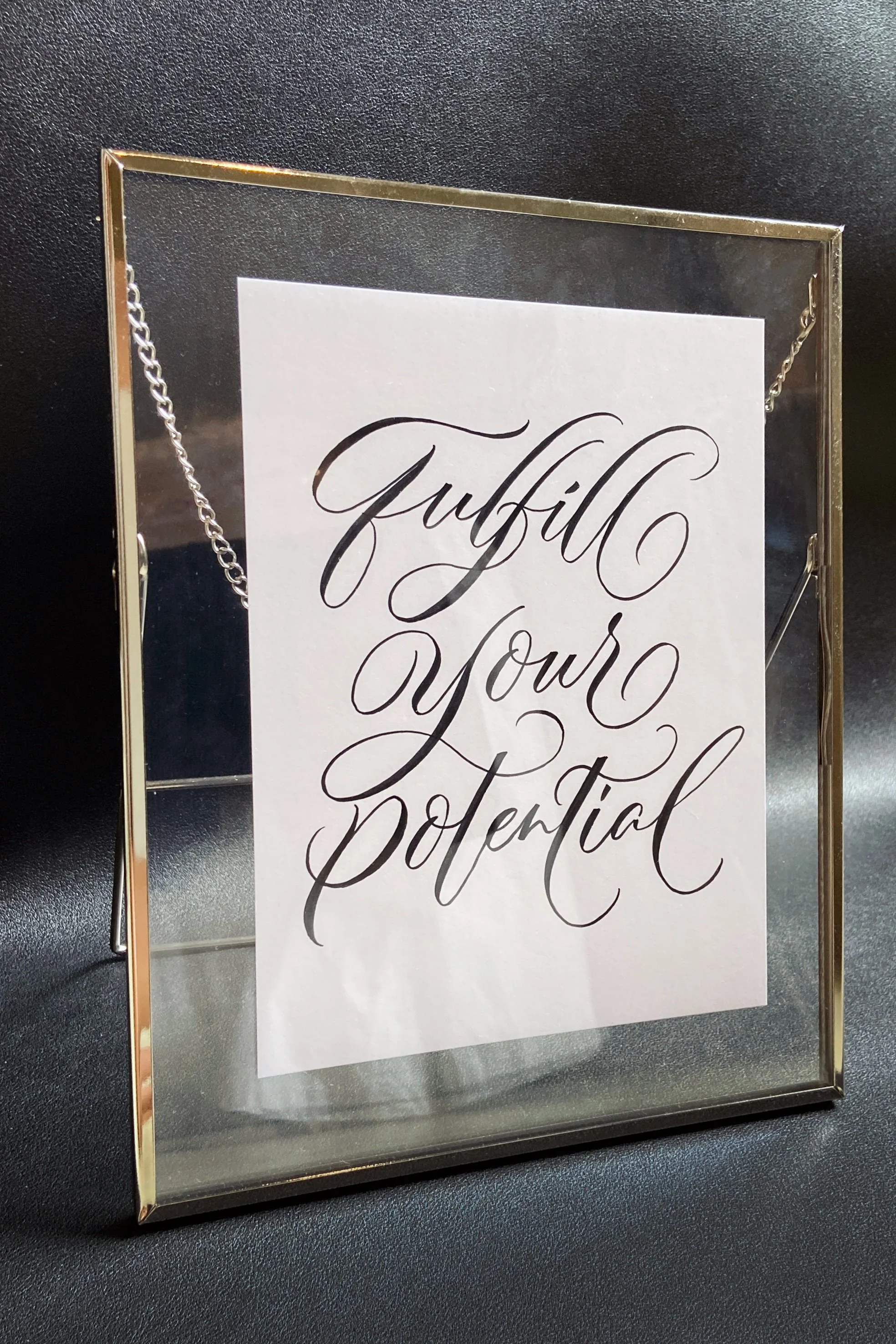 Fulfill Your Potential - Original Custom Calligraphy Art.jpg