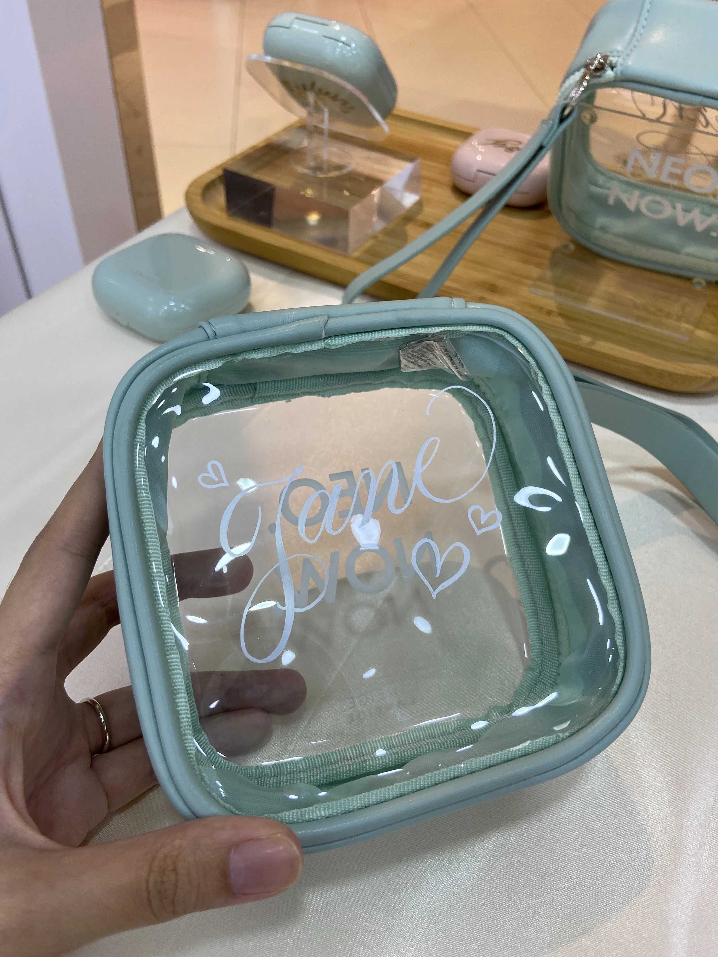Silver Ink Calligraphy - LANEIGE Neo Pouch