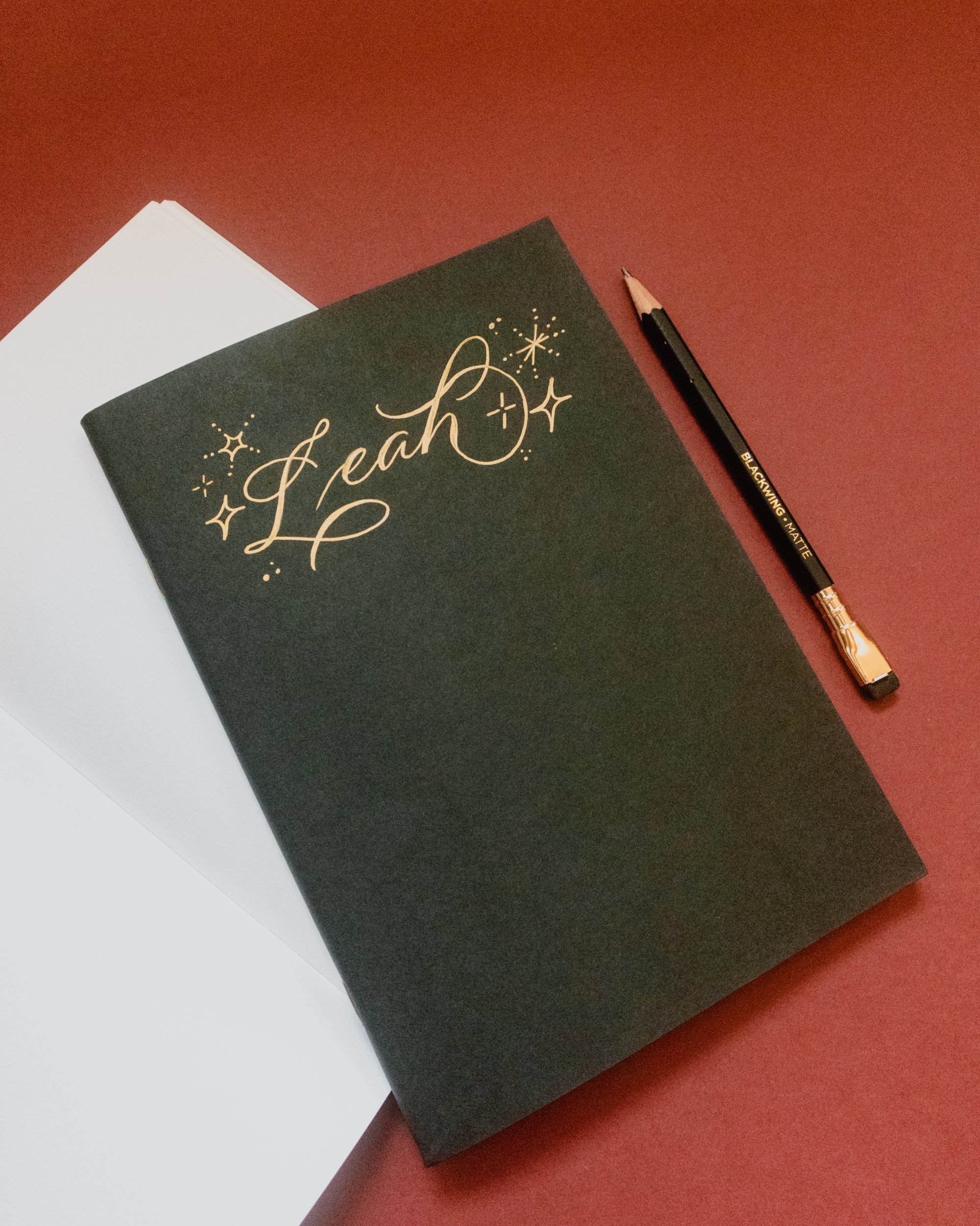 Black Exercise Notebook