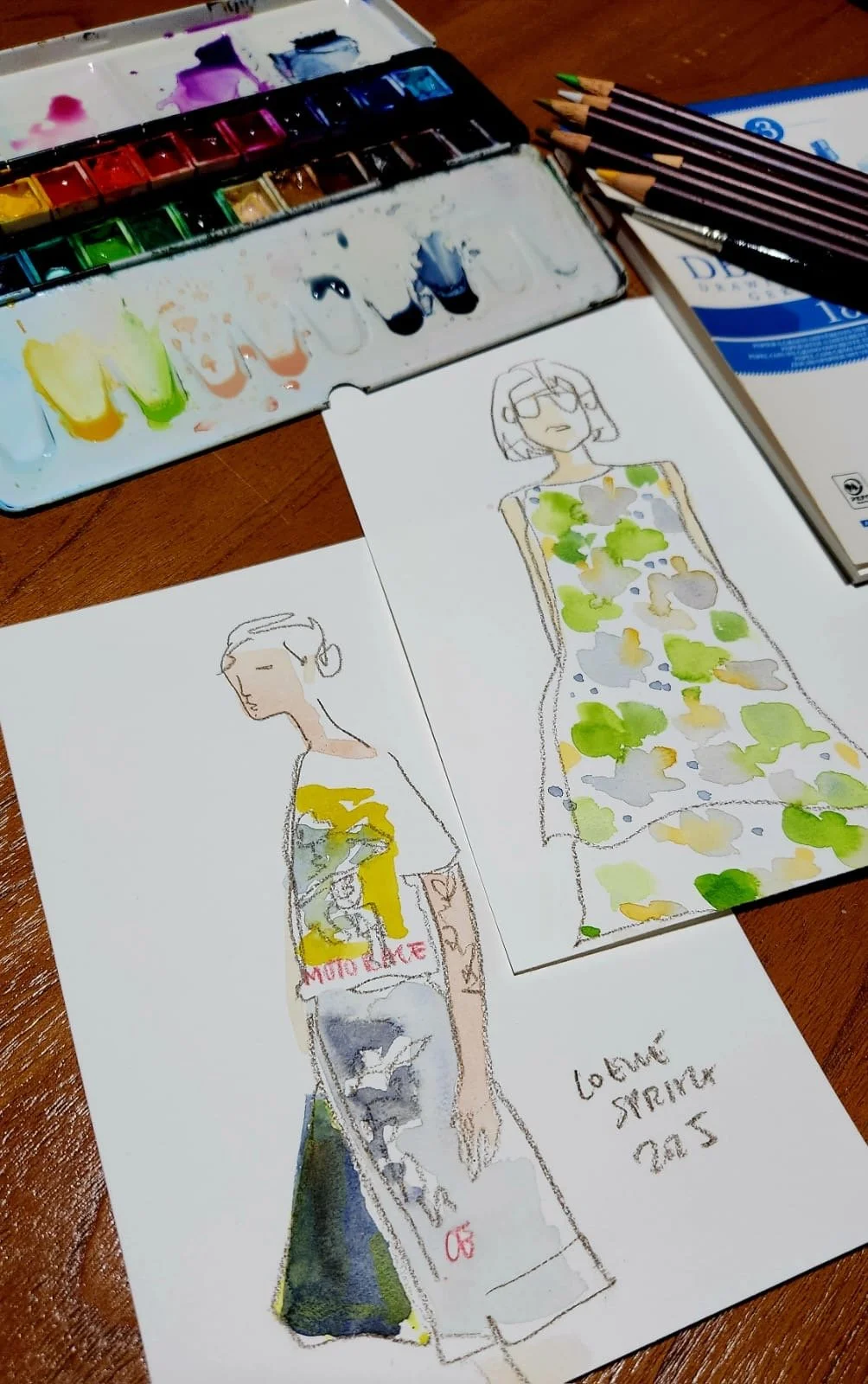 Live Fashion Illustration