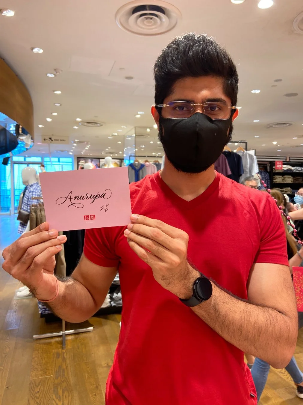 Uniqlo Singapore - Live Calligraphy Card Customisation - Leah Design - Singapore Calligrapher17.jpg