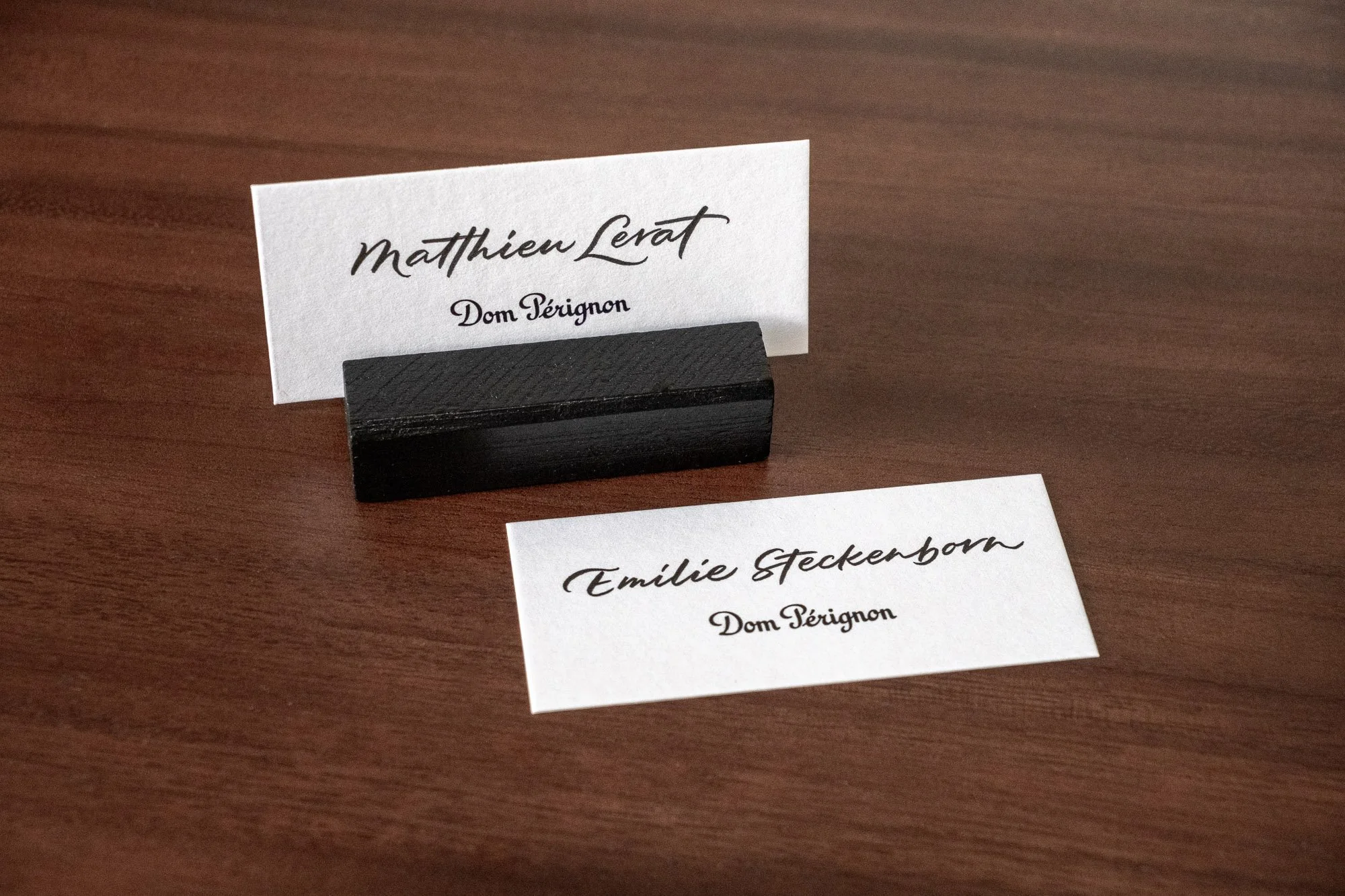 Placecards - Dom Perignon