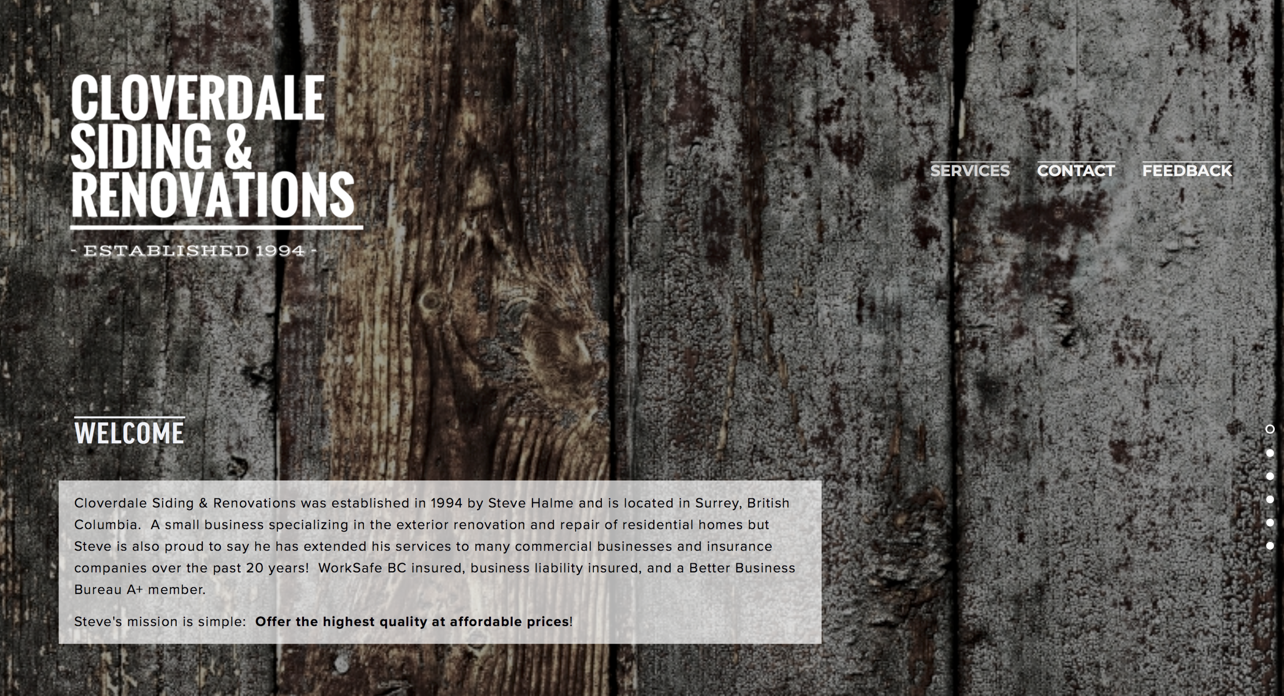 Copy of Cloverdale Siding & Renovations