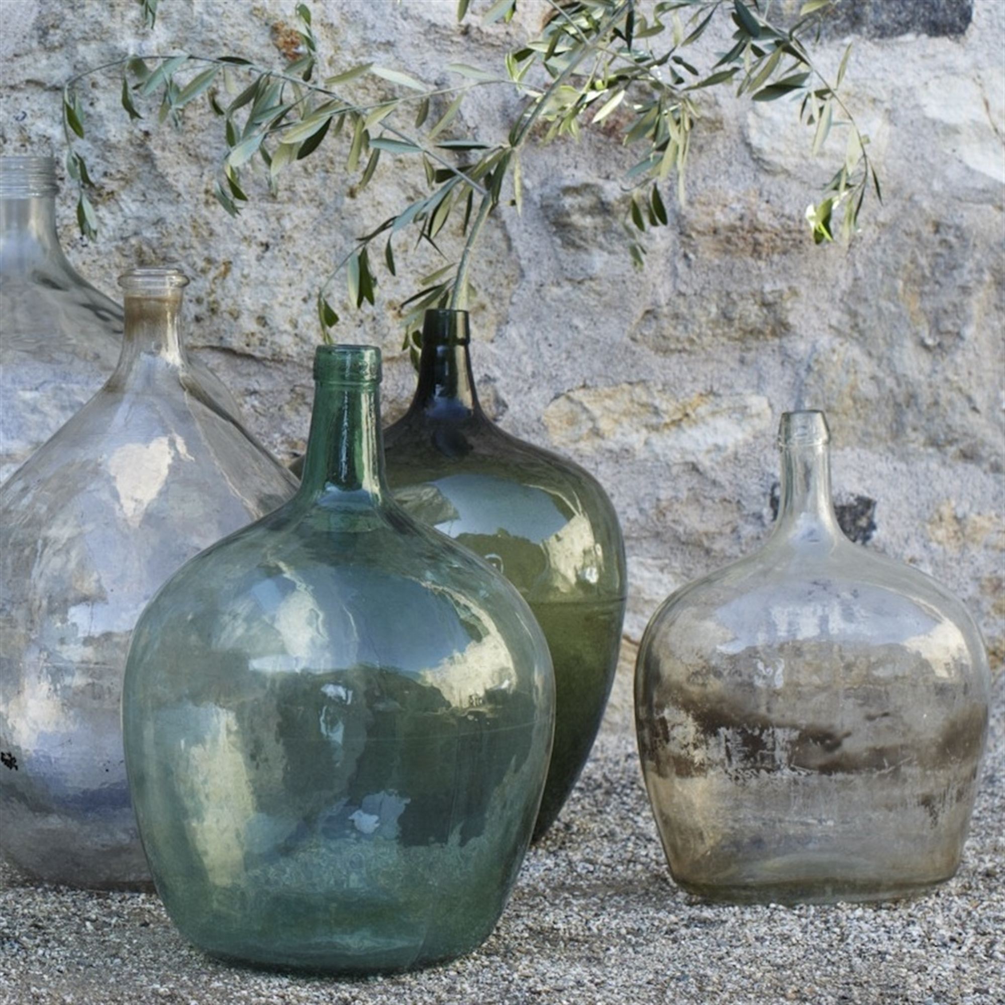 Pretty Vintage Oil Bottles