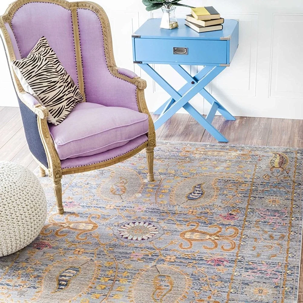 nuLOOM Vintage Killian Rug, Grey