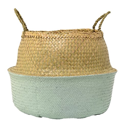 Traditional Seagrass Basket with Handles