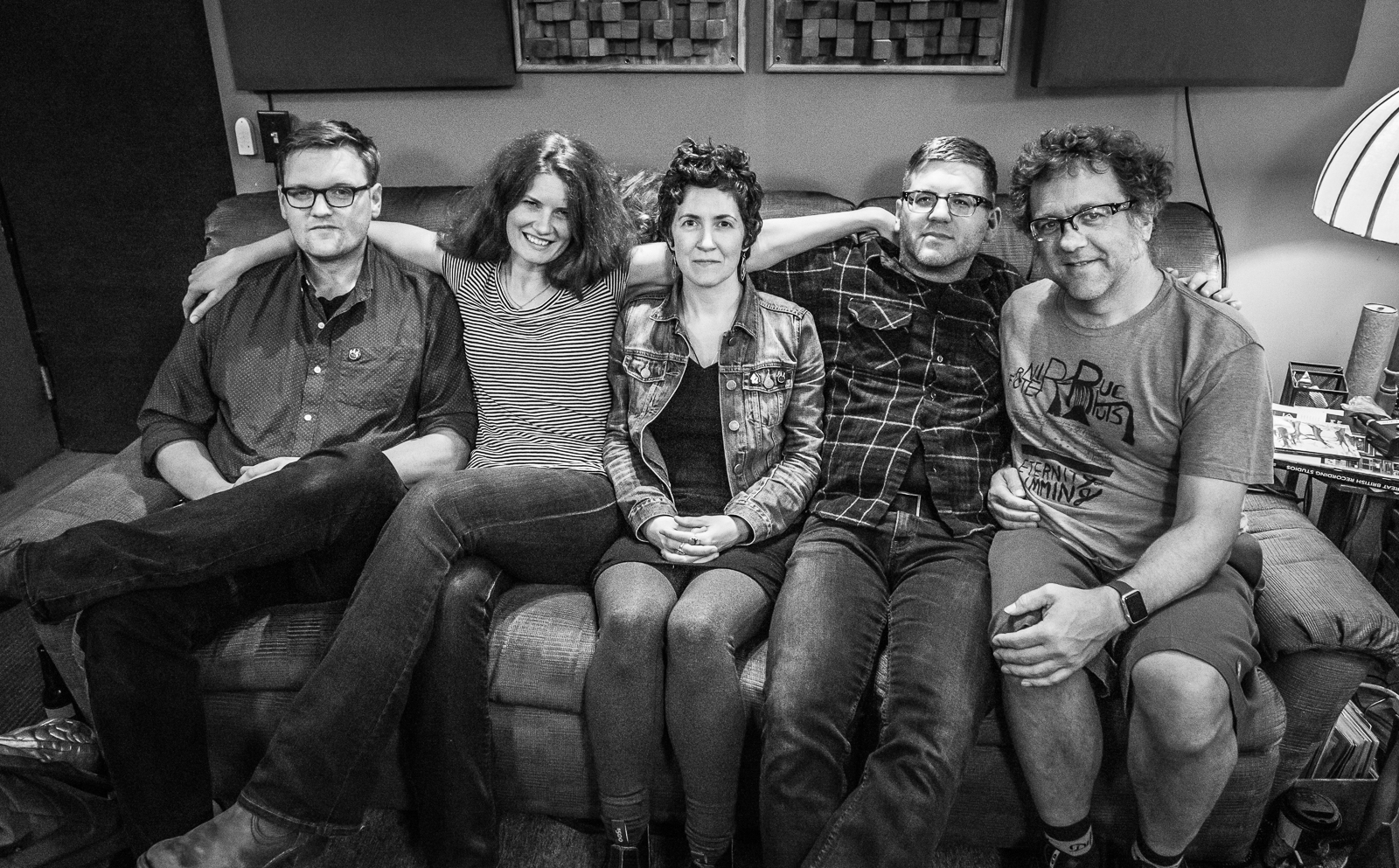 ML & the BB finishing up a two day session at La Luna Recording and Sound in Kalamazoo MI