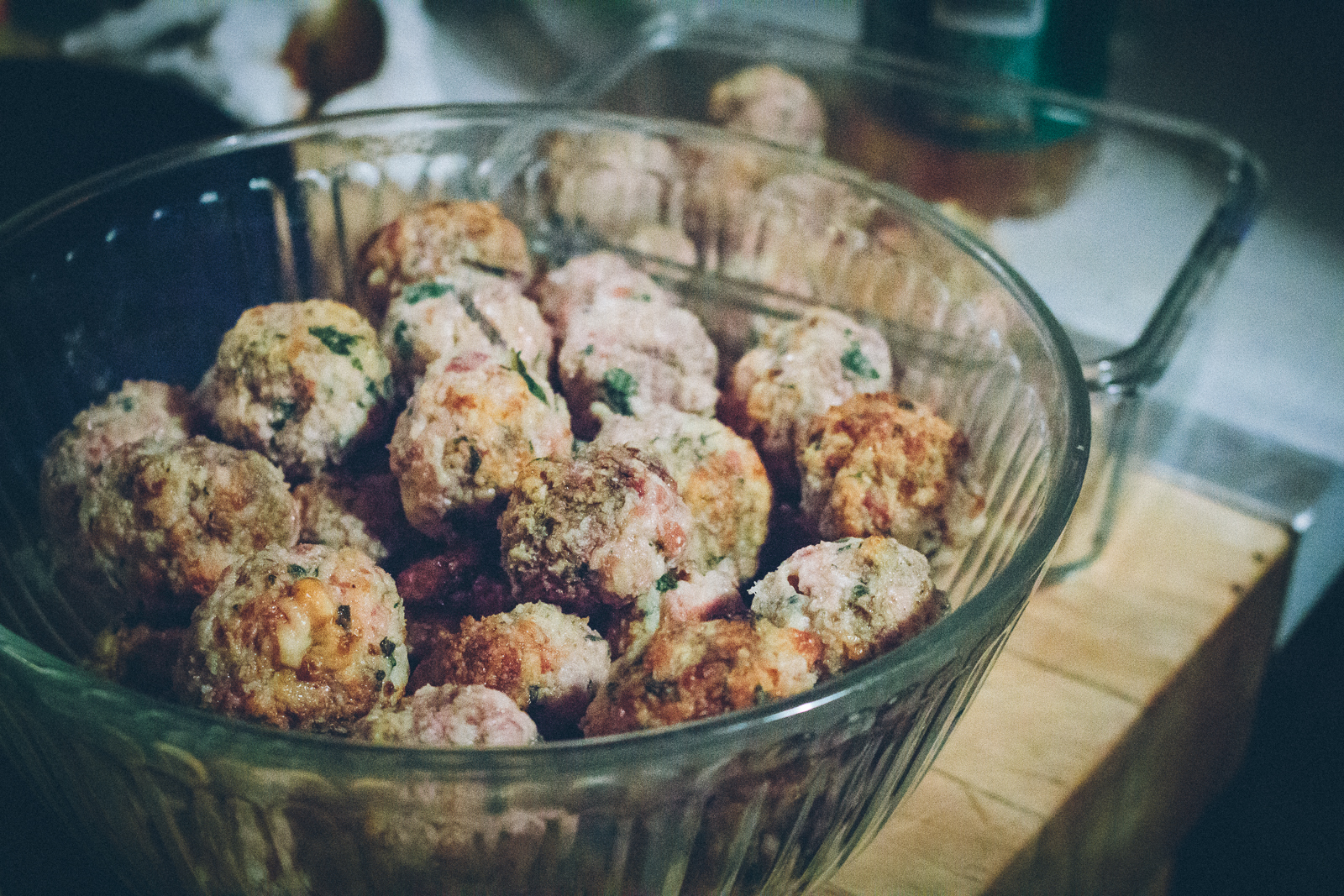 frozen meatballs!