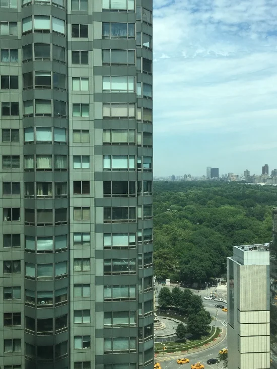 The tower at Columbus Circle. New York City, June 2017. © Pamela Kerpius